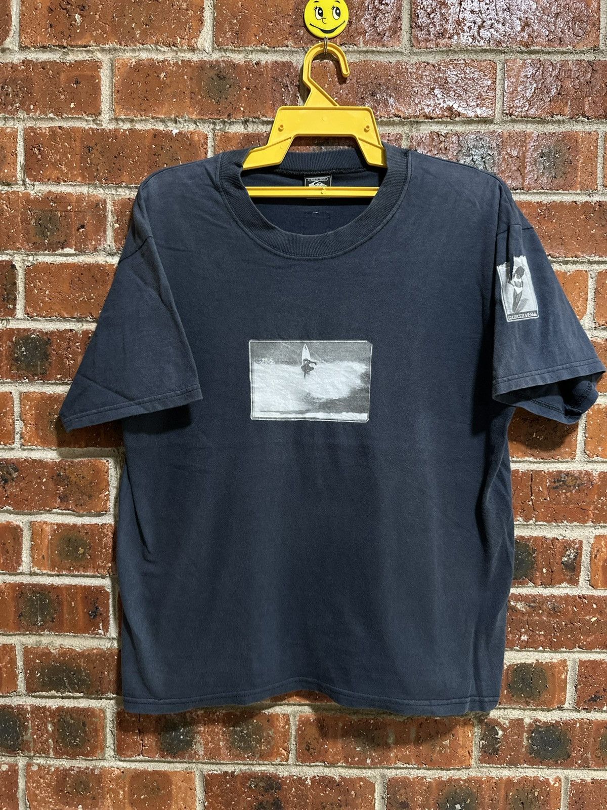 Quicksilver × Vintage Vintage Quiksilver Faded Tee Size US M / EU 48-50 / 2 - 1 Thumbnail