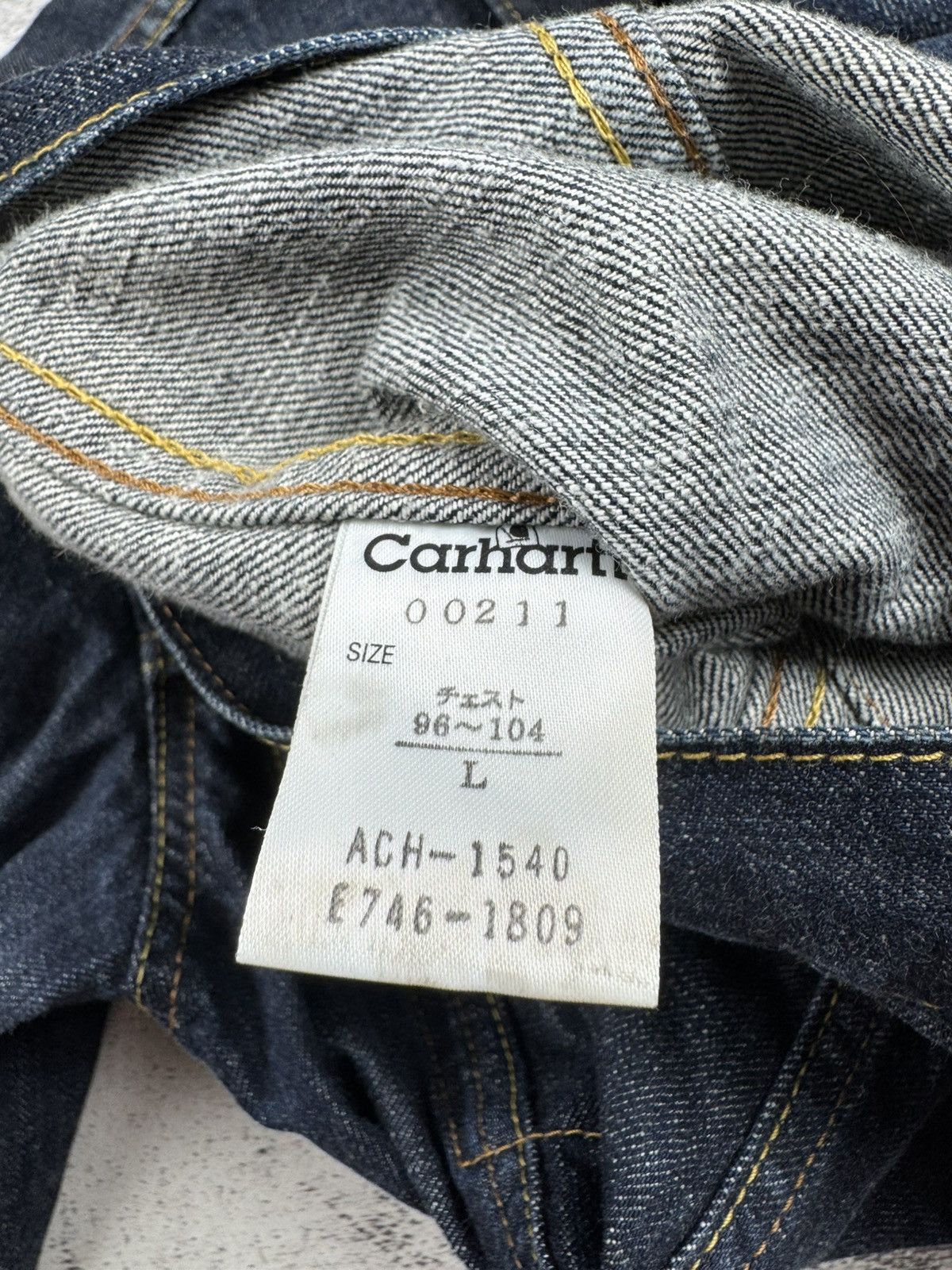 Carhartt Carhartt Denim Indigo USA Y2K Button Cotton Women’s Large Blazer Coat Jacket Size L / US 10 / IT 46 - 12 Thumbnail