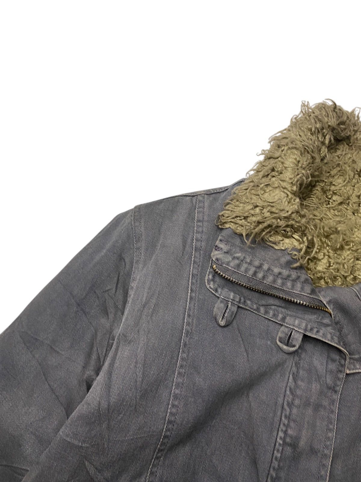 If Six Was Nine 2000's Ag Plus Fur Jacket Size US M / EU 48-50 / 2 - 6 Thumbnail