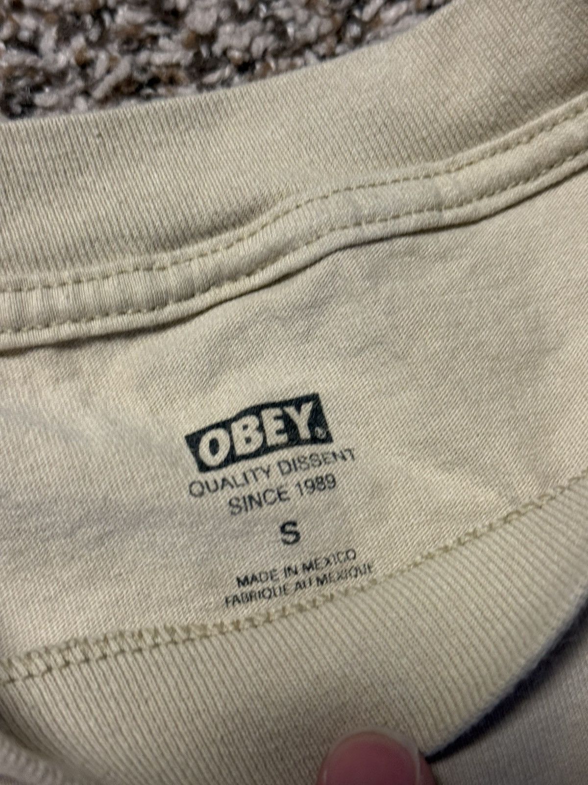 Obey Obey Visual Design Studio Tee Size US S / EU 44-46 / 1 - 3 Thumbnail