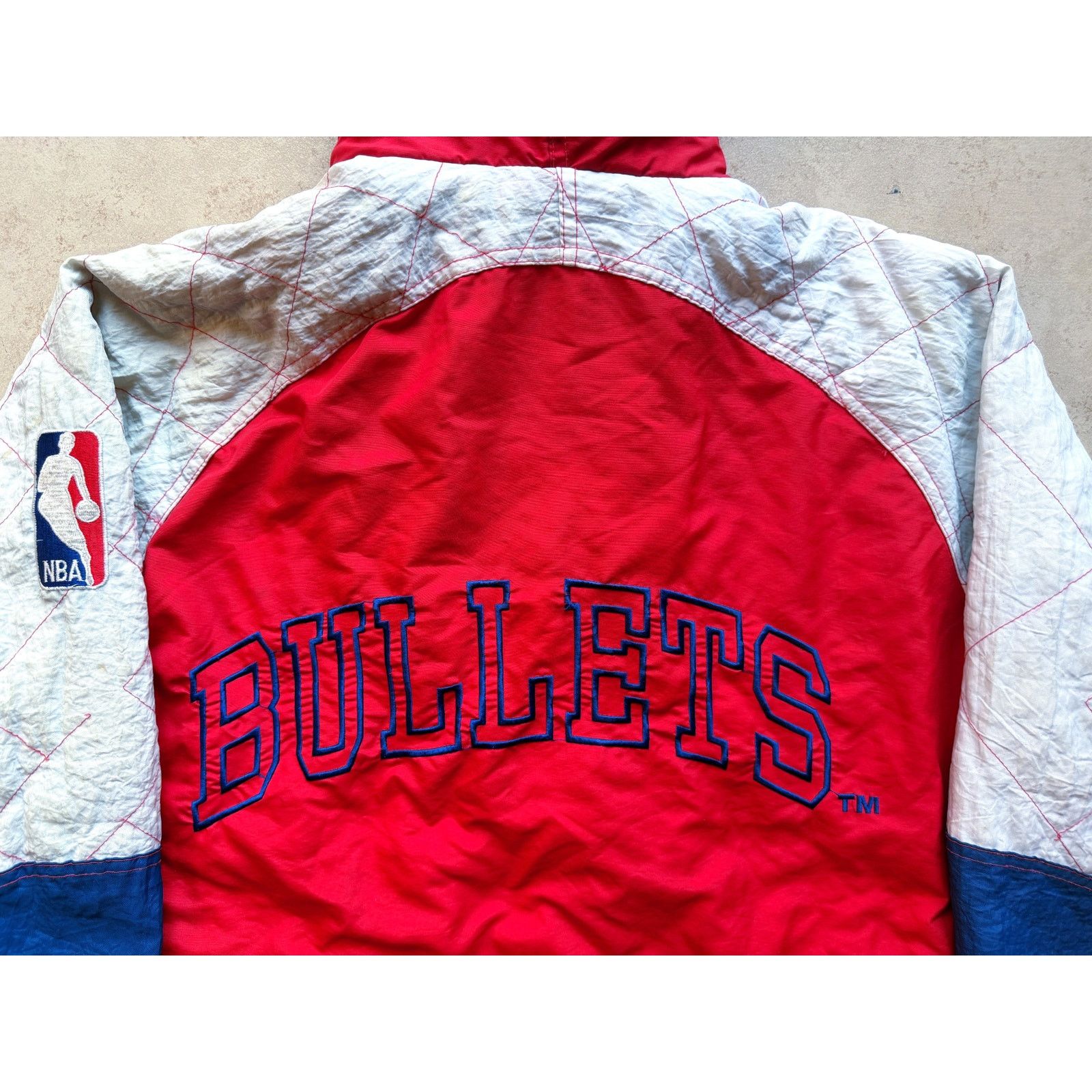NBA × Starter Washington Bullets 90s STARTER puffer S red blue NBA vintage Size US S / EU 44-46 / 1 - 5 Thumbnail