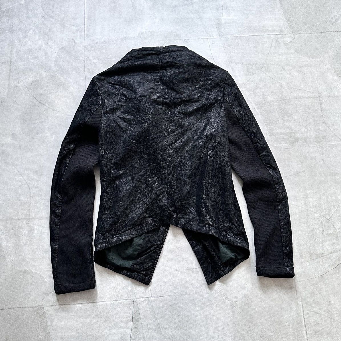 Hysteric Glamour × Undercover Gothic Biker Jacket Side Zip Mad Punk Demeulemeester Vibe Size XS / US 0-2 / IT 36-38 - 14 Thumbnail