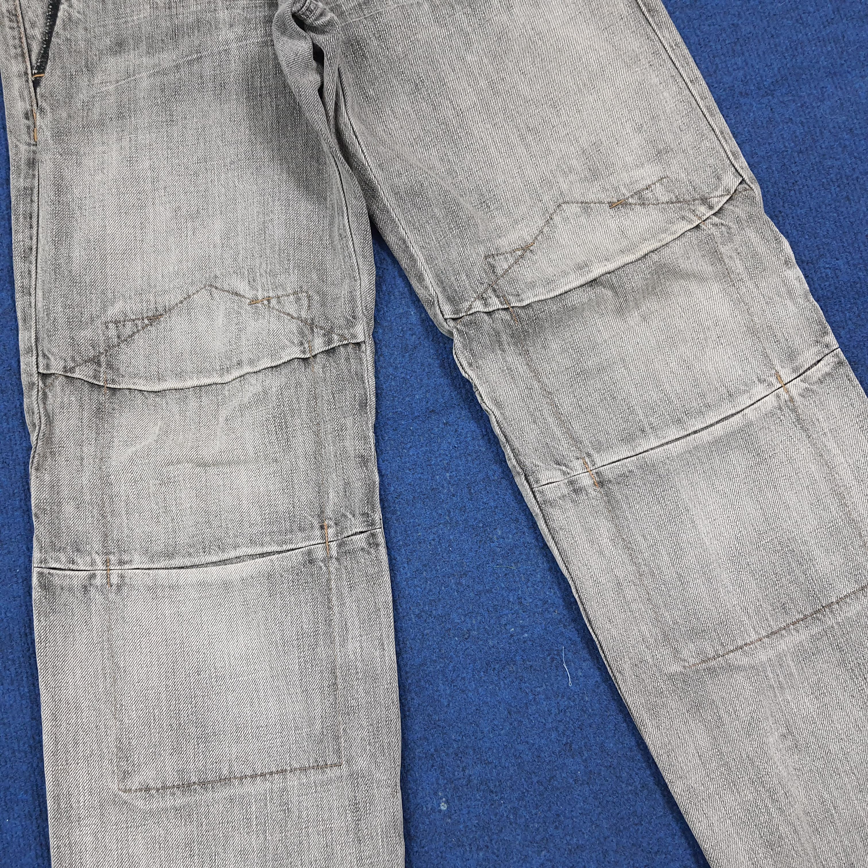 Marithe + Francois Girbaud Vintage Marithe Francois Girbaud Grey Baggy Jeans C280N19 Size US 29 - 3 Thumbnail