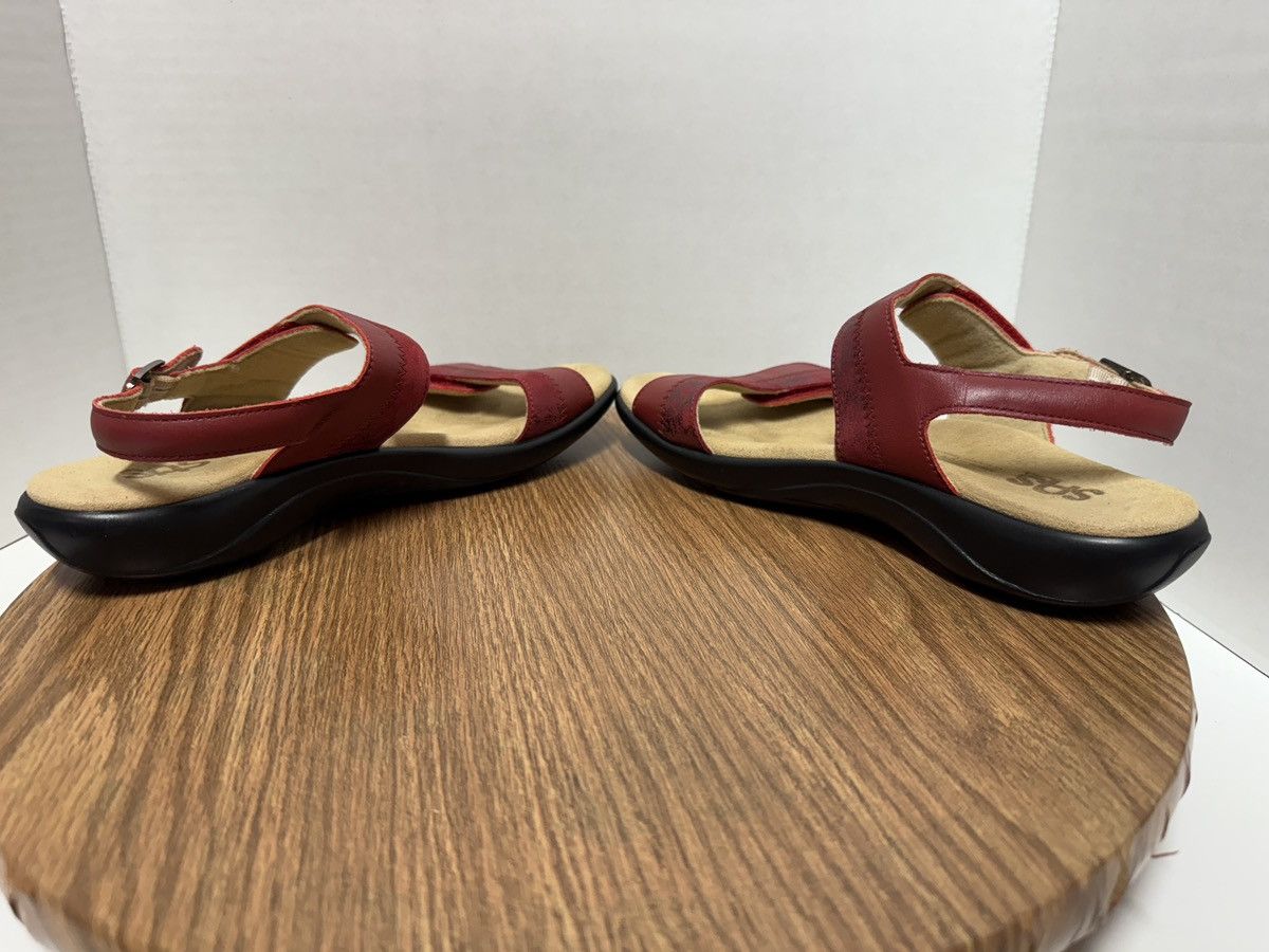 SAS SAS Nudu Heel Strap Sandal Ruby Cabernet Size 8 N (narrow) Size US 8 / IT 38 - 8 Thumbnail