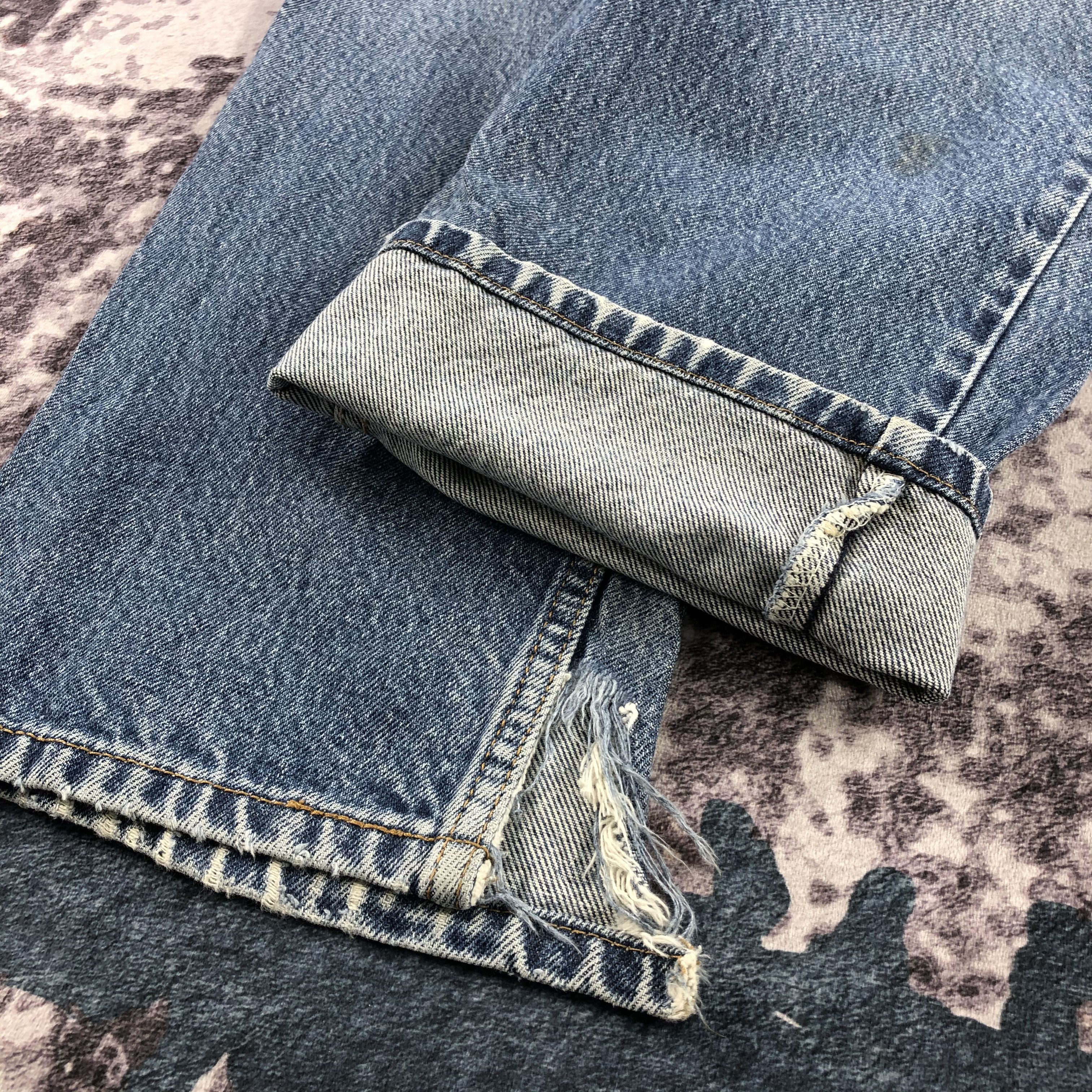 Levi's × Vintage Vintage Blue Wash Levis 550 Jeans-JM2230 Size US 33 - 6 Thumbnail