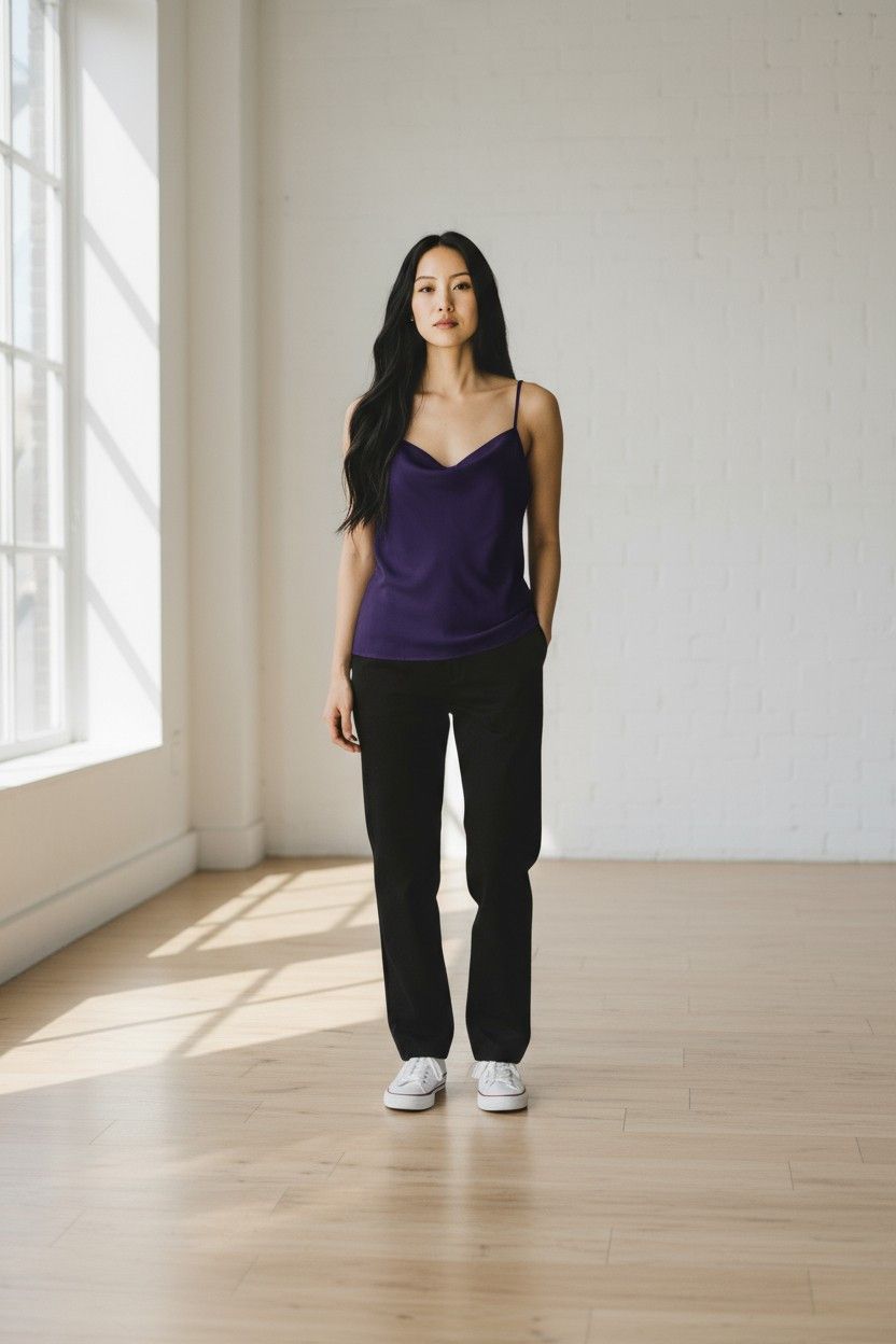 Other Women's Size Large Purple Tank Top -- ITEM #3346 Size L / US 10 / IT 46 - 1 Thumbnail