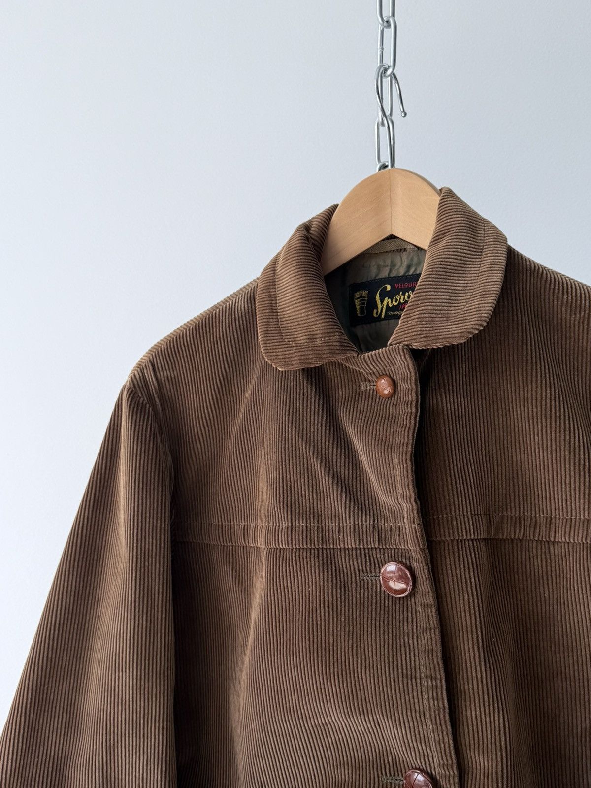 Le Laboureur Vintage 60s French Corduroy Workwear Jacket Size US M / EU 48-50 / 2 - 7 Thumbnail
