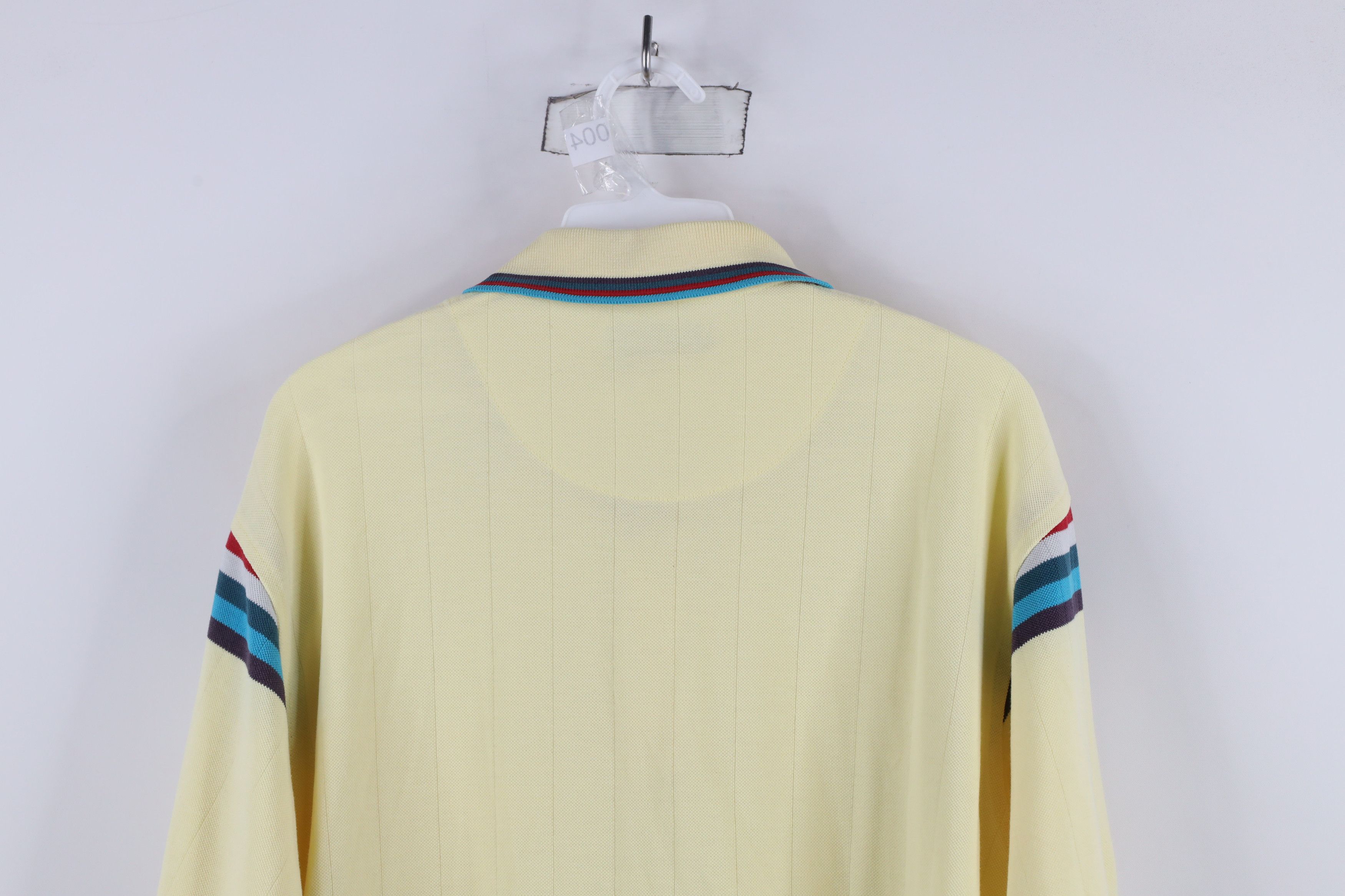 Vintage Vintage 90s Streetwear Striped Knit Collared Polo Shirt Size US M / EU 48-50 / 2 - 13 Thumbnail