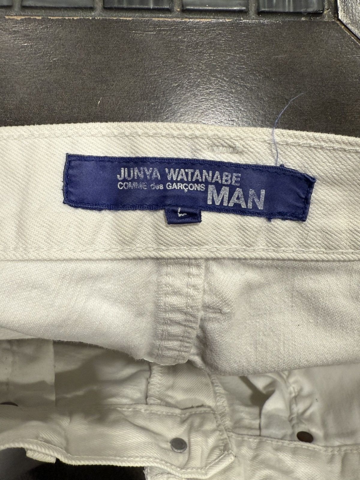 Comme des Garcons Comme Des Garçons Junya Watanabe White Triumph Denim Size US 32 / EU 48 - 6 Thumbnail
