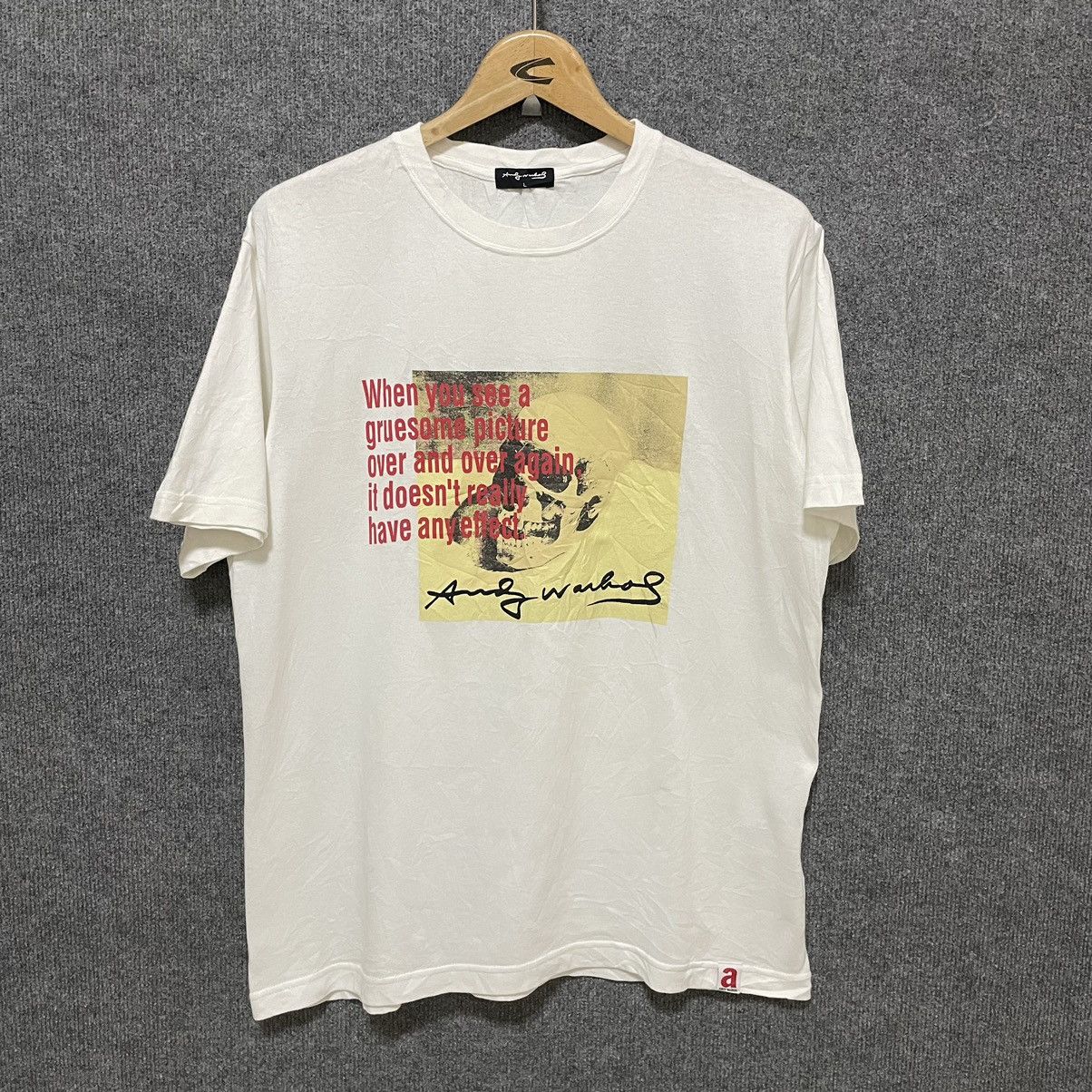Andy Warhol Andy Warhol Art Skulls T Shirt Size US L / EU 52-54 / 3 - 1 Thumbnail