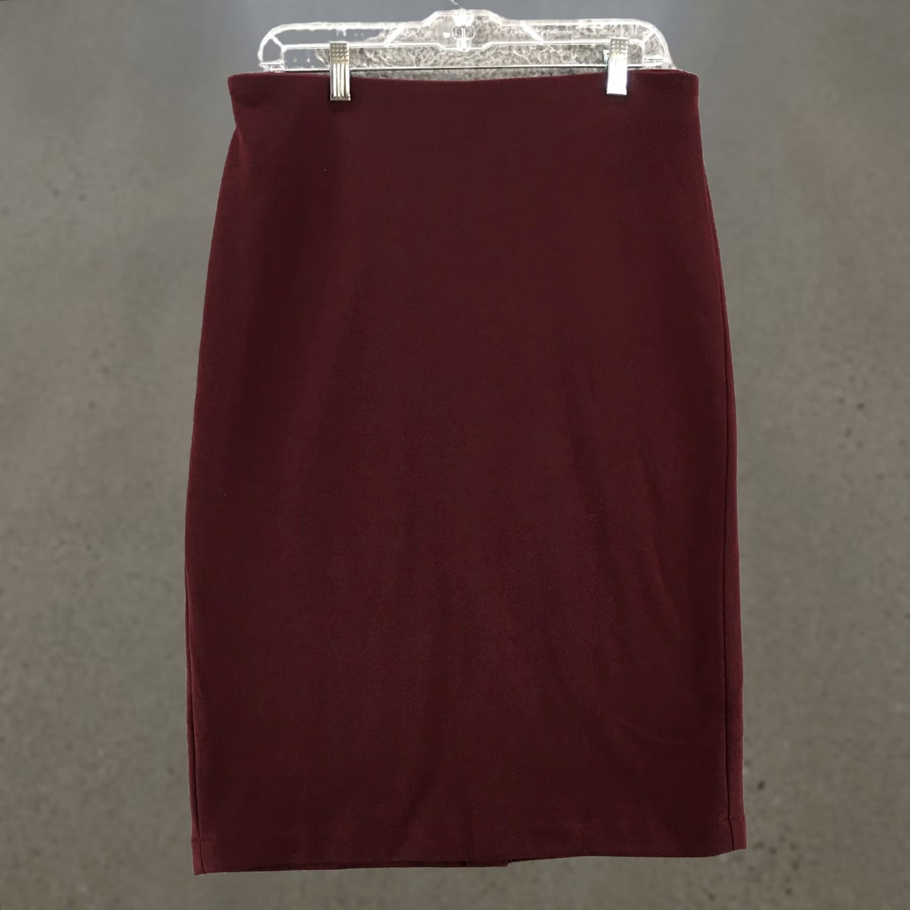 Vintage Philosophy Red Midi Skirt Womens 10 Back Zip Formal Elegant Size 32" / US 10 / IT 46 - 1 Thumbnail