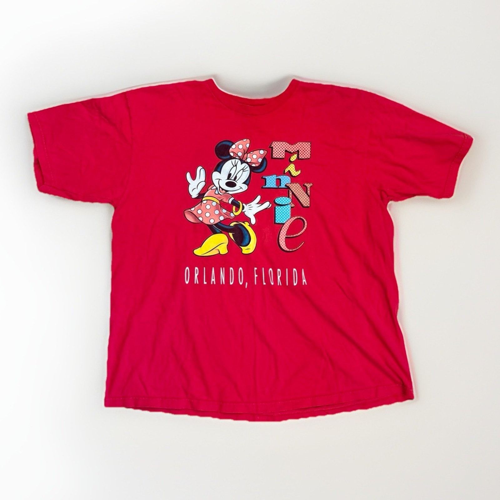 Mickey Unlimited Vintage 90s Mickey Mouse T-shirt 2XL USA Minnie Mouse VTG Size US XXL / EU 58 / 5 - 1 Thumbnail