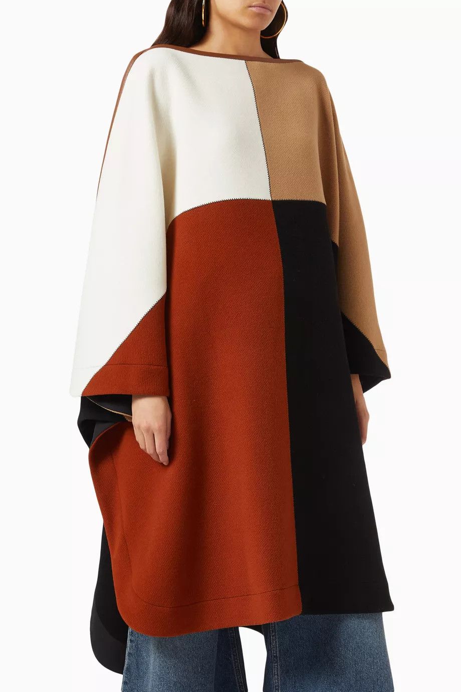 Chloe o1y0825 Size : OS / Crewneck Cloak in Multicolor Size ONE SIZE - 2 Thumbnail