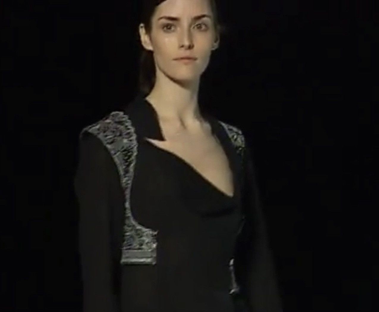 Hussein Chalayan HUSSEIN CHALAYAN 2000S BLACK ASYMMETRICAL AVANT GARDE ZIPPER Size S / US 4 / IT 40 - 17 Thumbnail