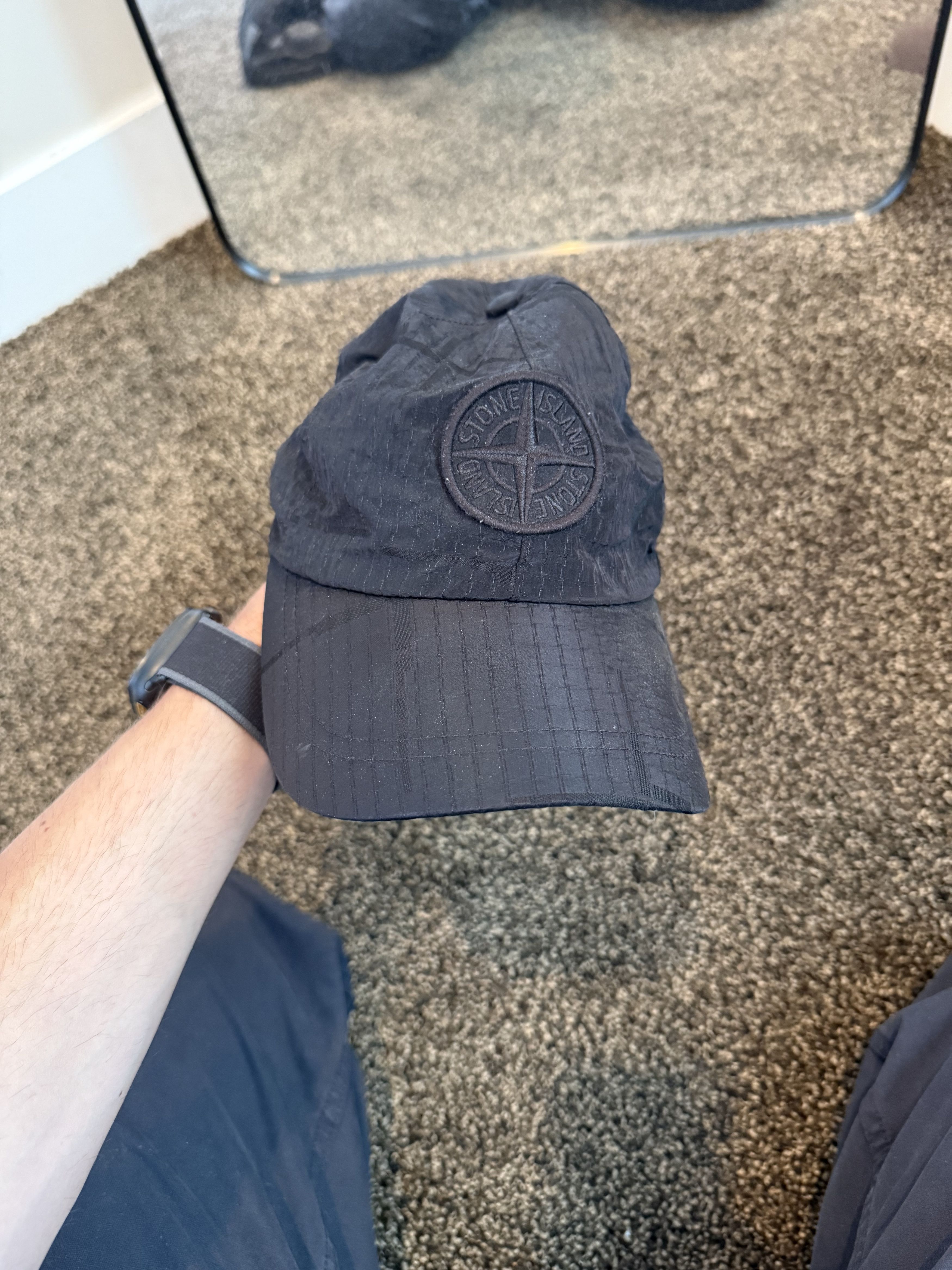 Stone Island Stone Island Ripstop 6-Panel Cap Size ONE SIZE - 1 Thumbnail