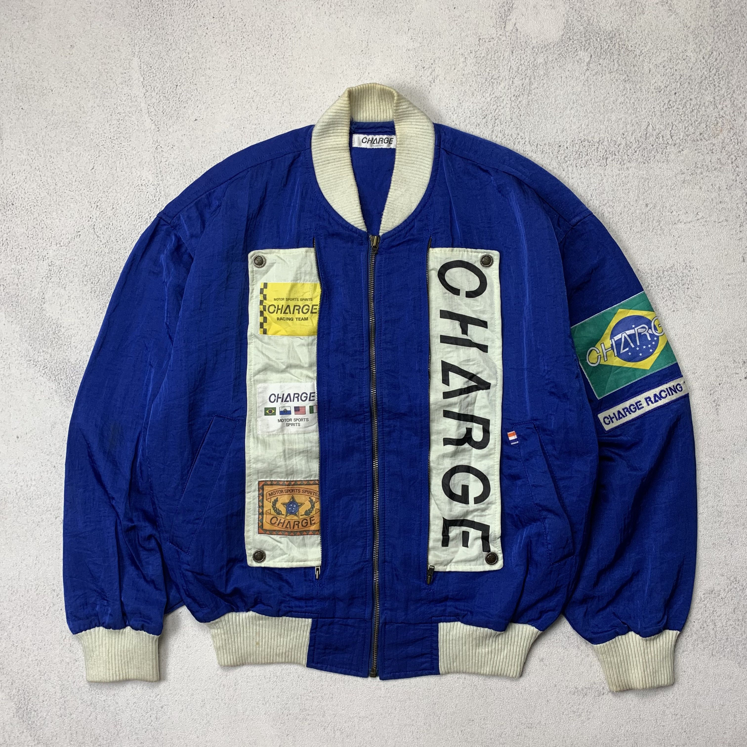Vintage Vintage Charge Racing Team Jacket Size US M / EU 48-50 / 2 - 1 Thumbnail