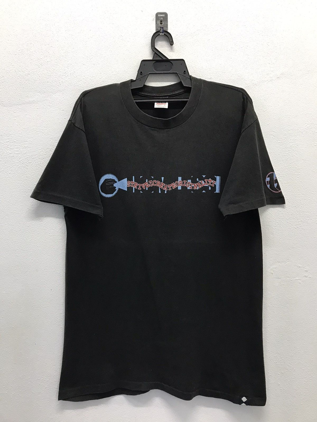 Anvil × Vintage Vintage Anvil Homless Strives Creater Originality Shirt Size US L / EU 52-54 / 3 - 1 Thumbnail