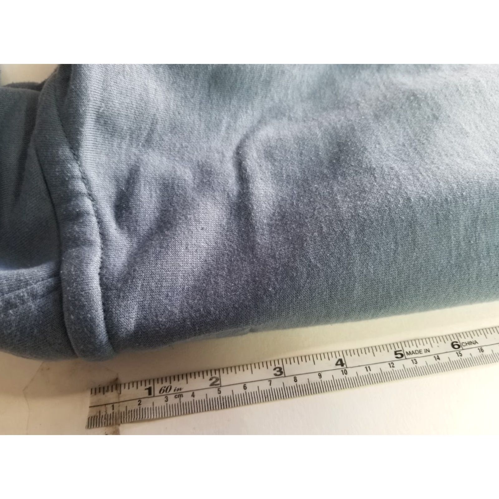 CO Jetty Apparel Co Men's Hoodie Zip Up Blue M Blue/Gray Full Zip Hoodie Size US M / EU 48-50 / 2 - 5 Thumbnail