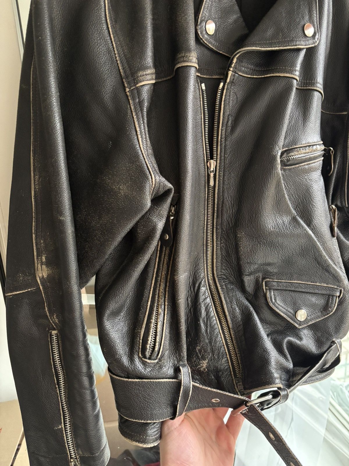 Vintage Vintage Leather Archive Jacket RIRI Size US M / EU 48-50 / 2 - 14 Thumbnail