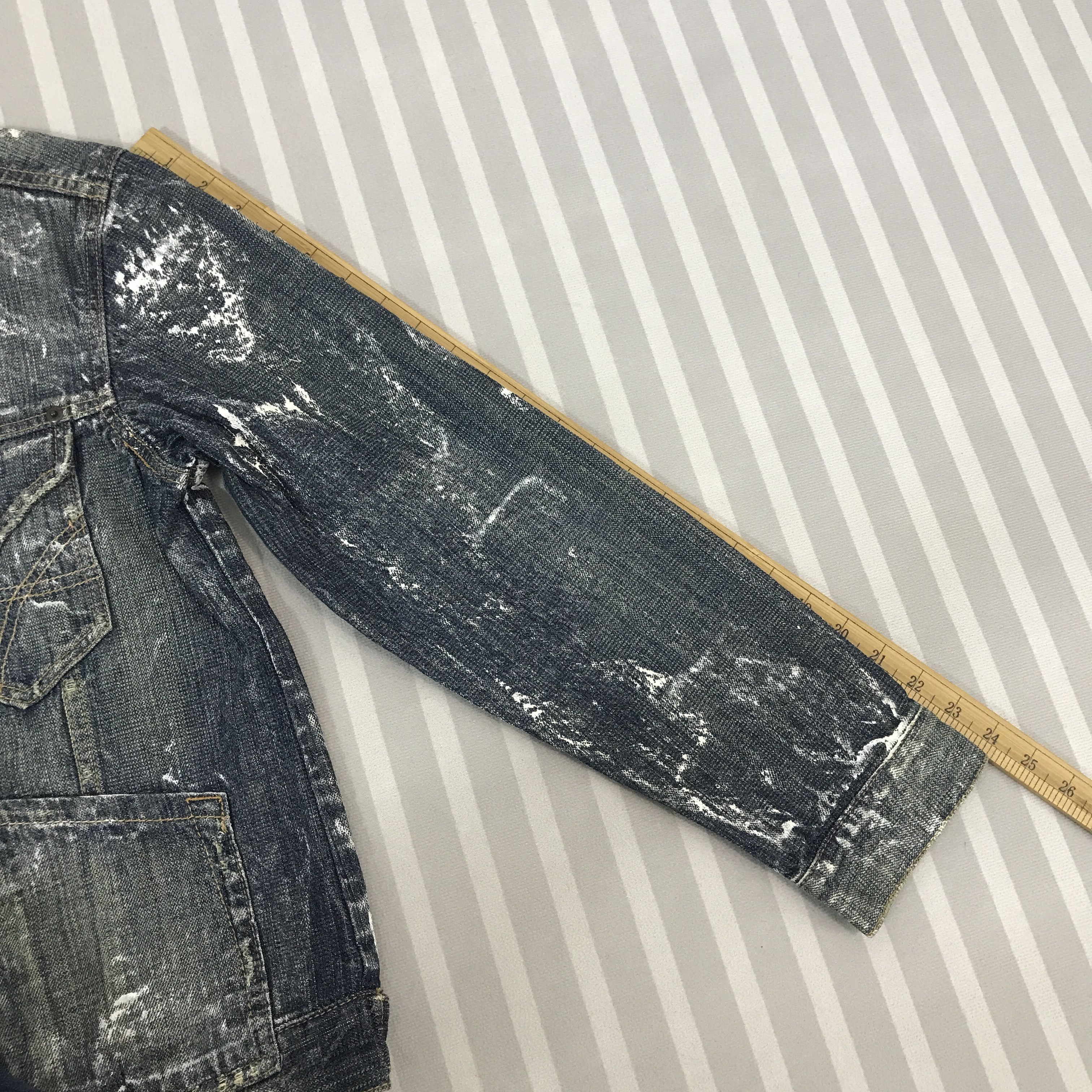 Japanese Brand × Vintage Vintage Big Shark Jeans Denim button Jacket Size US M / EU 48-50 / 2 - 6 Thumbnail