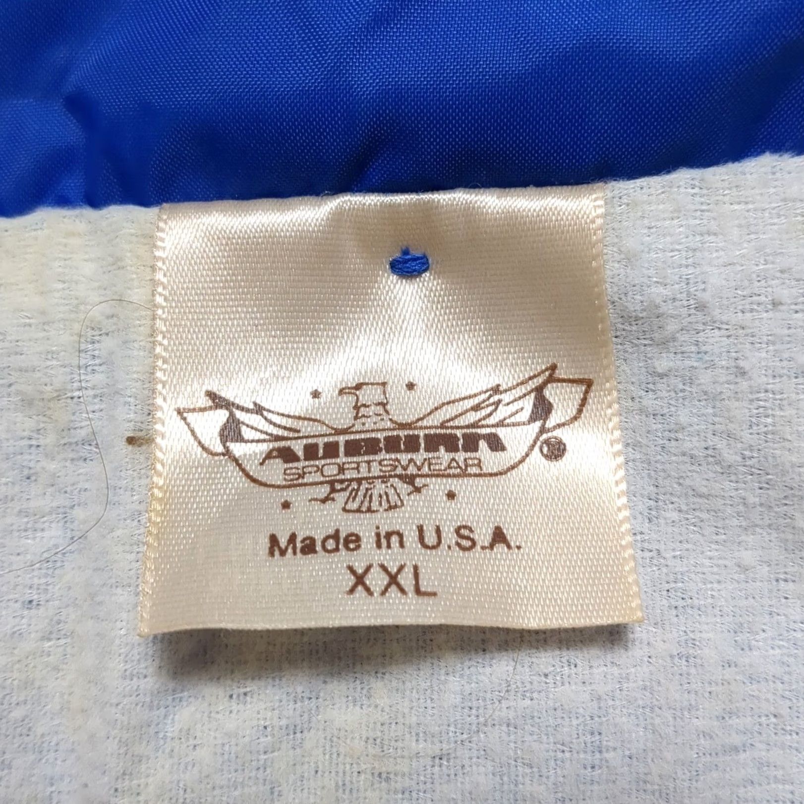Vintage VTG 80s Herbie Famous Fireworks Auburn Sportswear Blue Coaches Jacket XXL USA Nylon Nylon Coat Sportswear Mens 2XL Blue 1980s USA Size US XXL / EU 58 / 5 - 4 Thumbnail