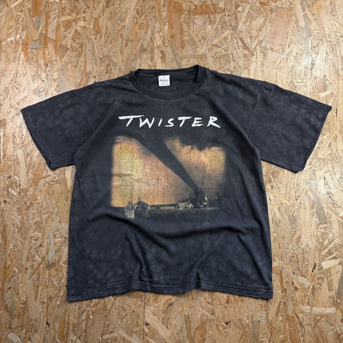 Vintage Twister movie promo t-shirt Murina made in USA vintage tee Size US L / EU 52-54 / 3 - 6 Thumbnail