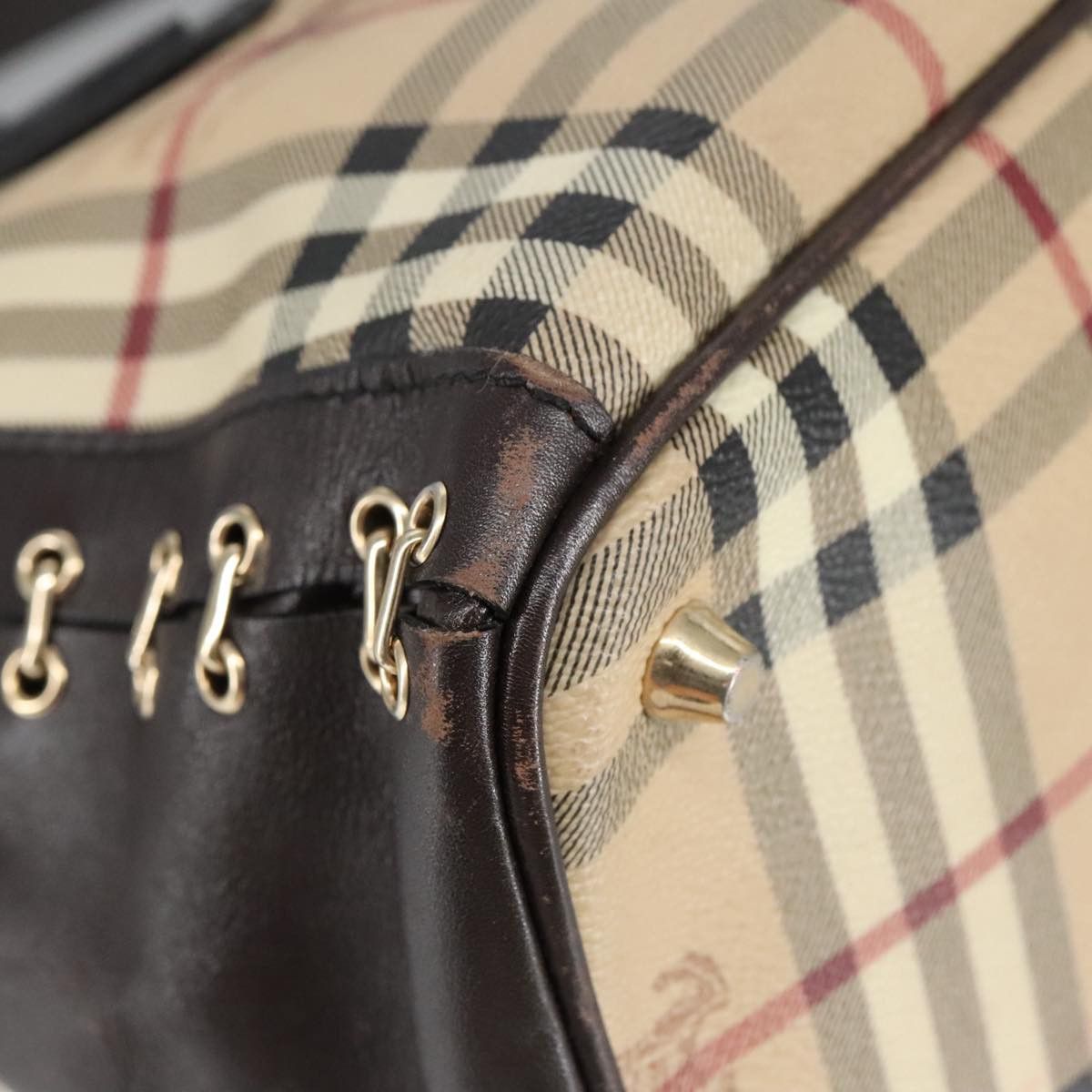 Burberry Burberry Nova Check Shoulder Bag Pvc Beige Size ONE SIZE - 13 Thumbnail
