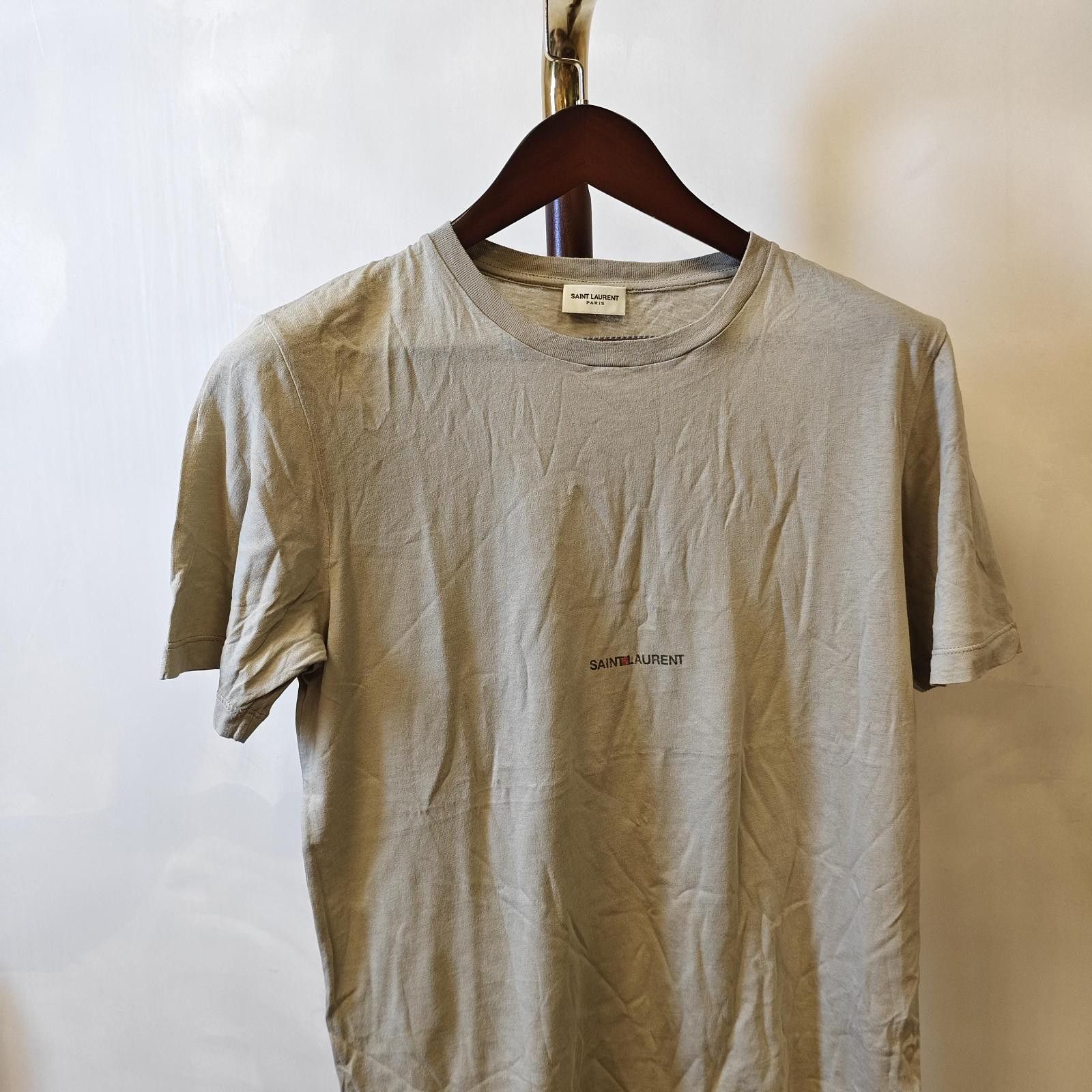 Saint Laurent Paris Saint Laurent Logo T-Shirt Size XS Size XS / US 0-2 / IT 36-38 - 1 Thumbnail