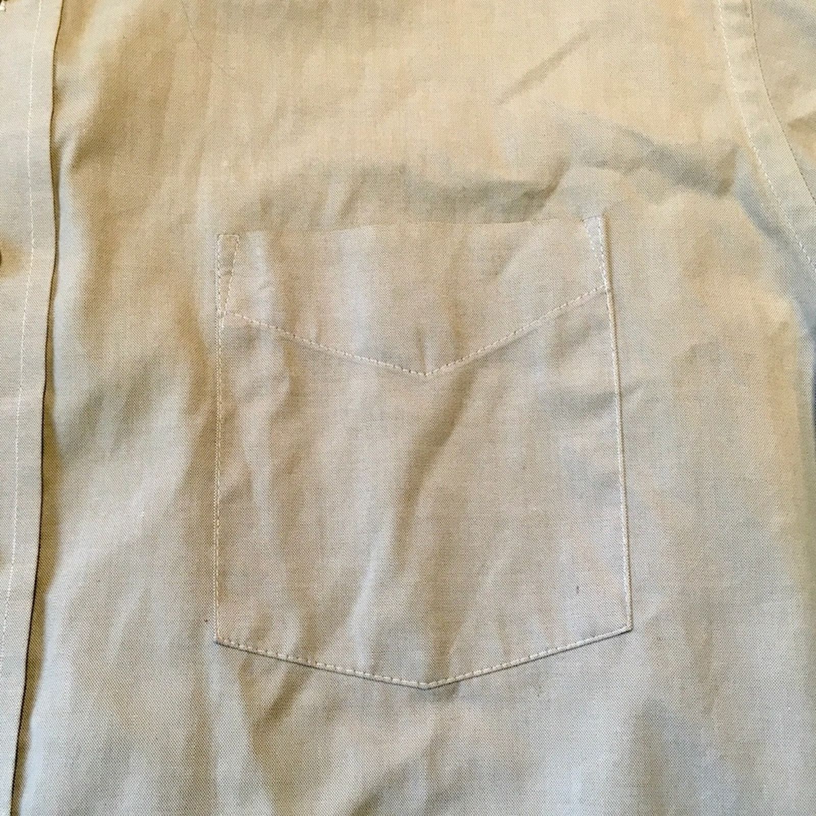 Van Heusen Van Heusen Wrinkle Free Dress Shirt Size US L / EU 52-54 / 3 - 8 Thumbnail