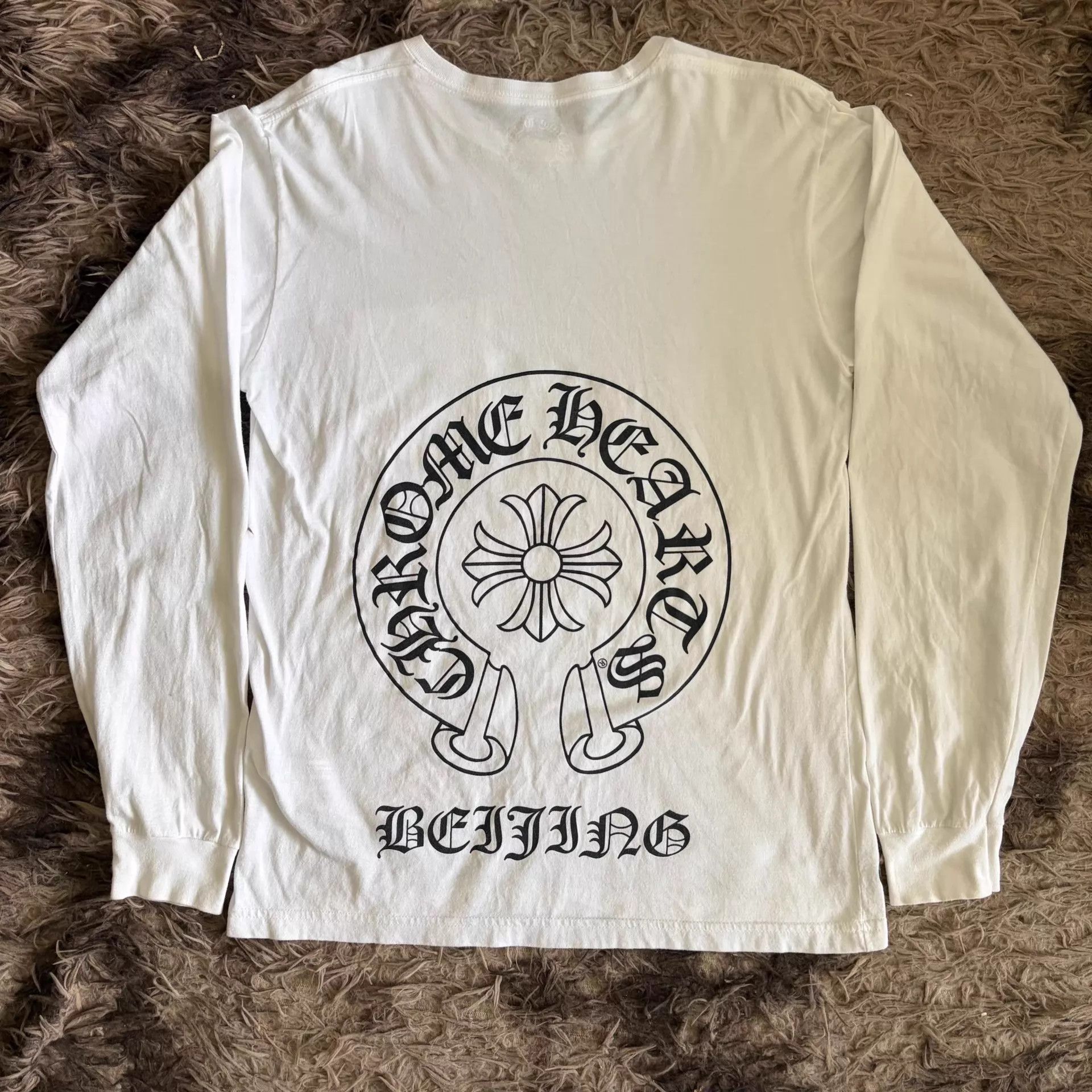 Chrome Hearts Chrome Hearts Beijing Limited Qilin Arm Horsehoe LS M Size US M / EU 48-50 / 2 - 2 Thumbnail