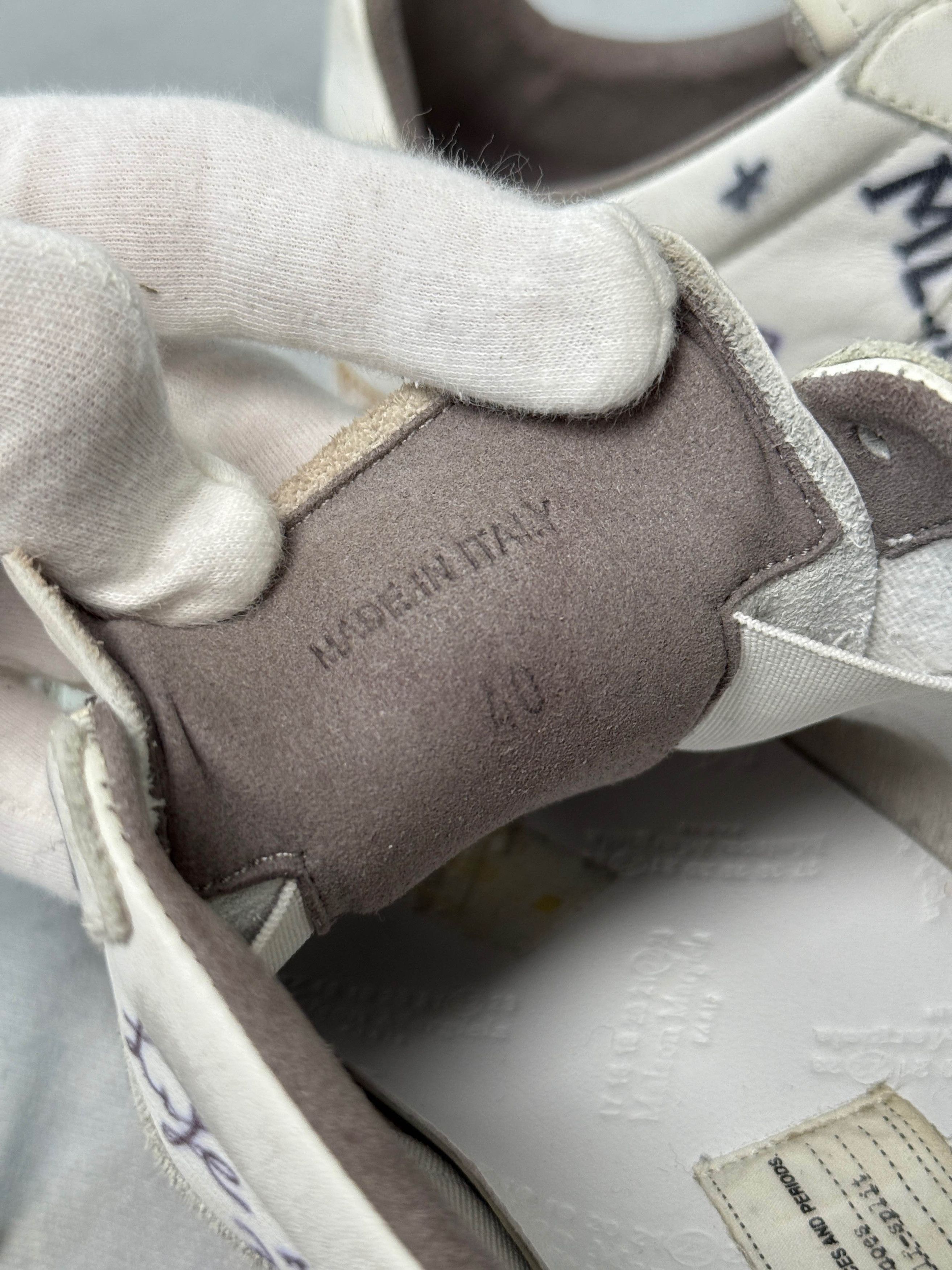 Maison Margiela Maison Margiela GATs 'Vintage Graffiti' Size US 7 / EU 40 - 10 Thumbnail
