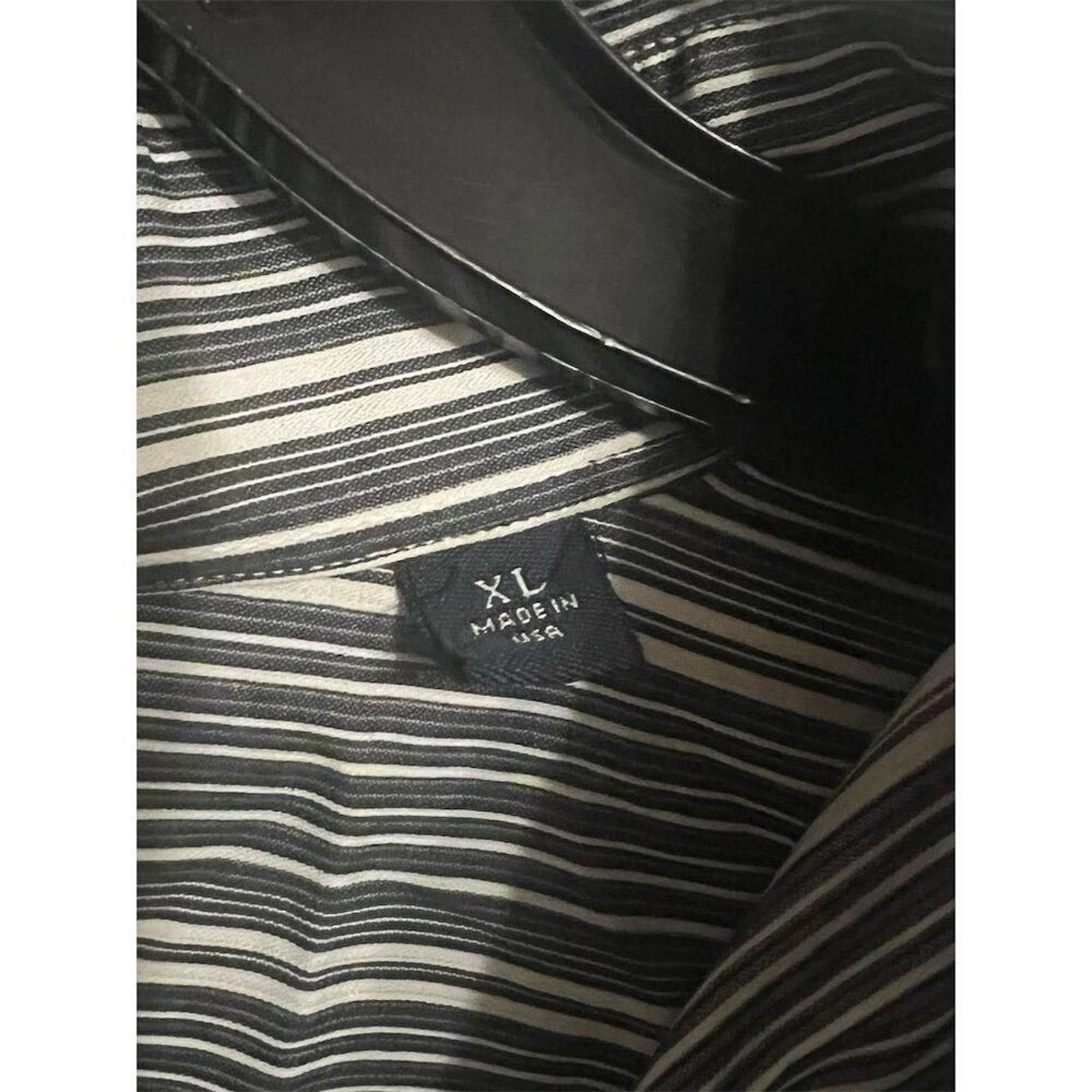 Burberry Burberry XL Striped Long Sleeve Button-Down Shirt Multicolor Size US XL / EU 56 / 4 - 7 Thumbnail