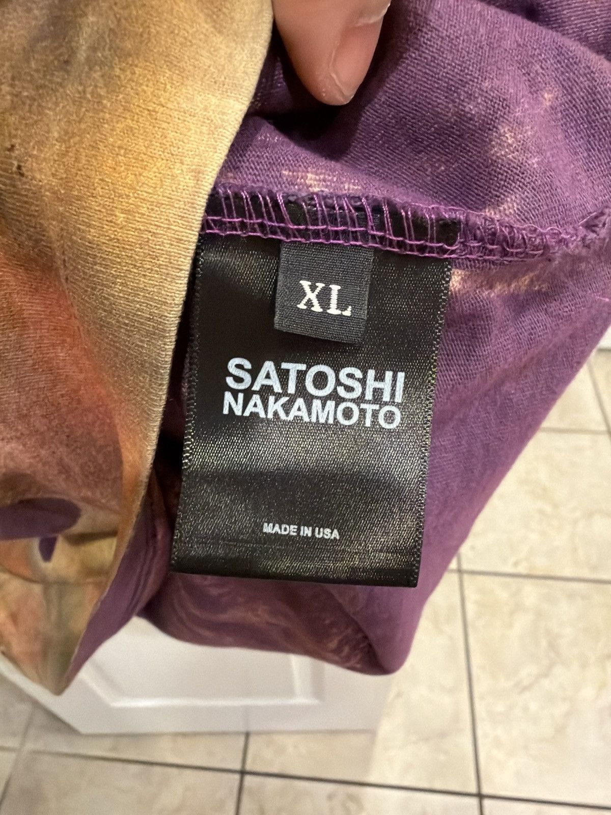 Satoshi Nakamoto Lost Boys Satoshi Nakamoto Shirt Purple size XL fits like L Size US XL / EU 56 / 4 - 6 Thumbnail