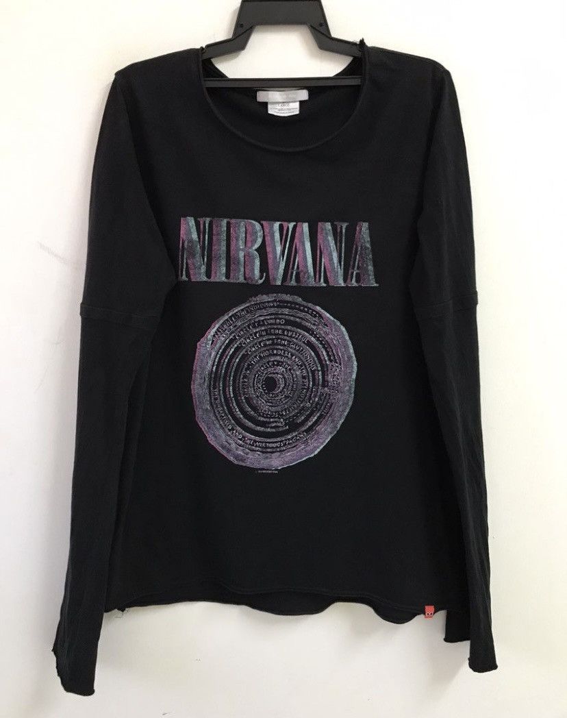 Band Tees Vintage 1995 Nirvana Vestibule T-Shirt Size US L / EU 52-54 / 3 - 10 Thumbnail