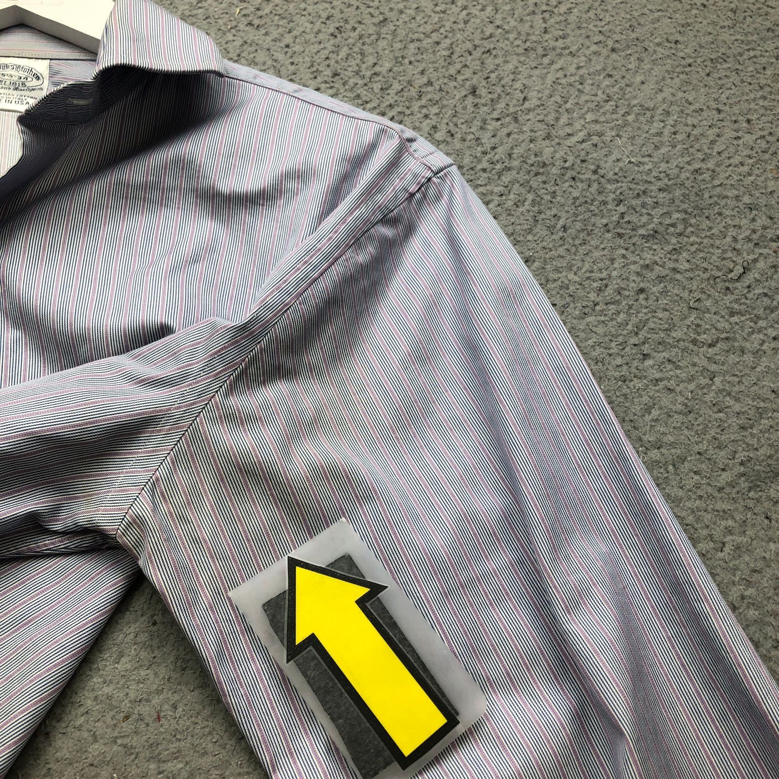 Brooks Brothers Vintage Brooks Bothers Button Dress Shirt Men M Striped Size US M / EU 48-50 / 2 - 7 Thumbnail