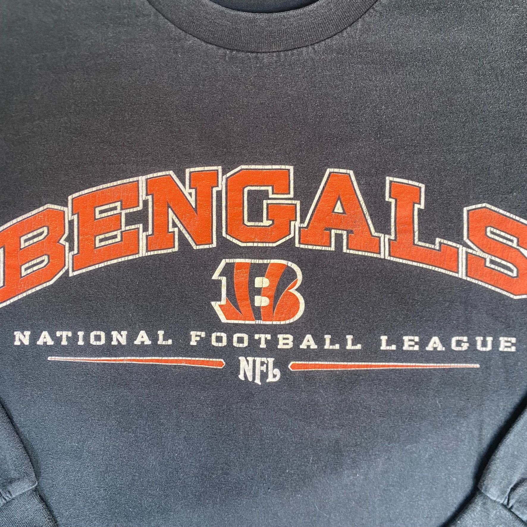 NFL × Vintage Vintage Y2K Cincinnati Bengals Shirt NFL Football Logo Tee Size US L / EU 52-54 / 3 - 3 Thumbnail