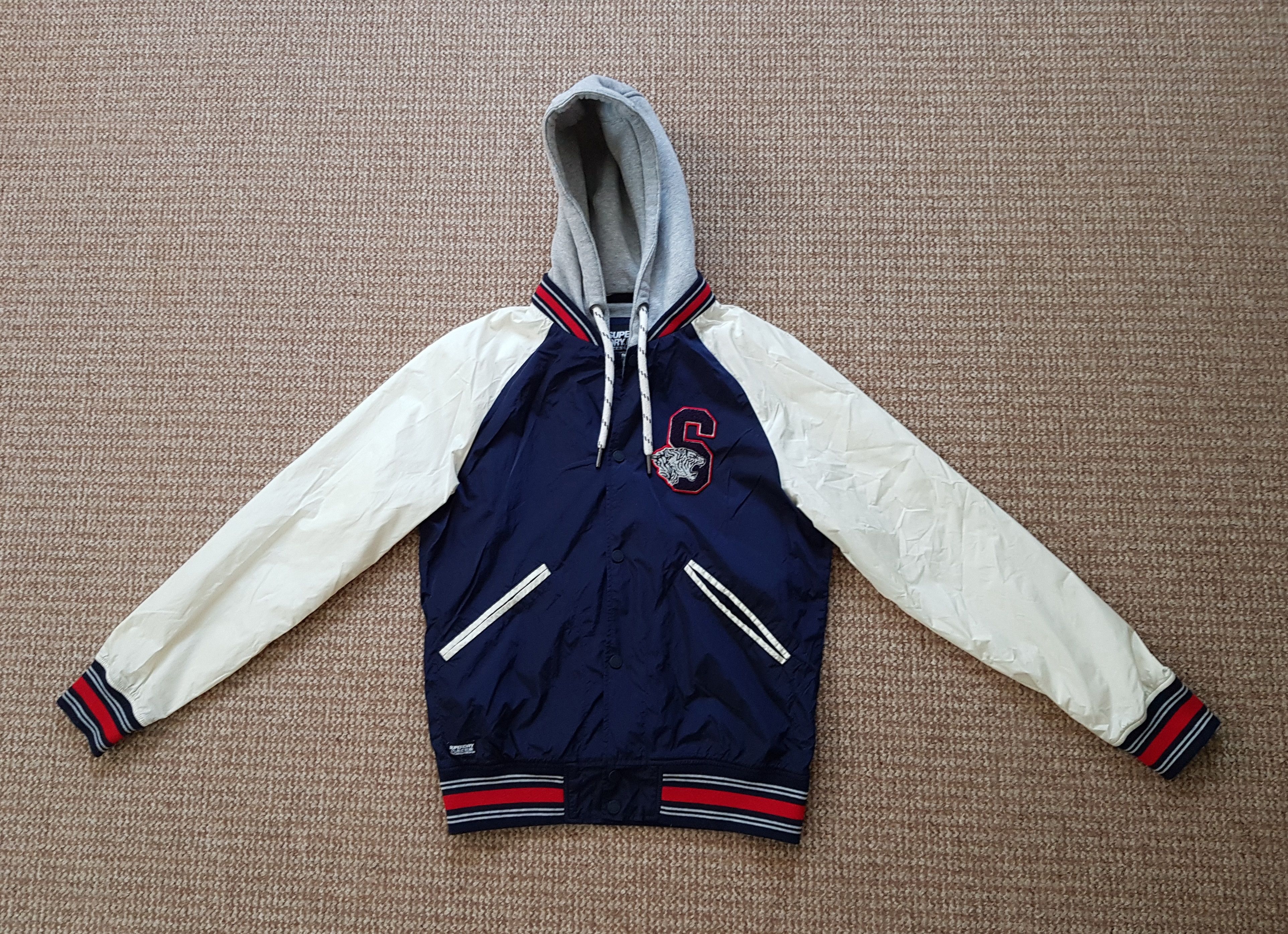 Superdry Superdry College Varsity Bomber Windbreaker Jacket Size US M / EU 48-50 / 2 - 4 Thumbnail