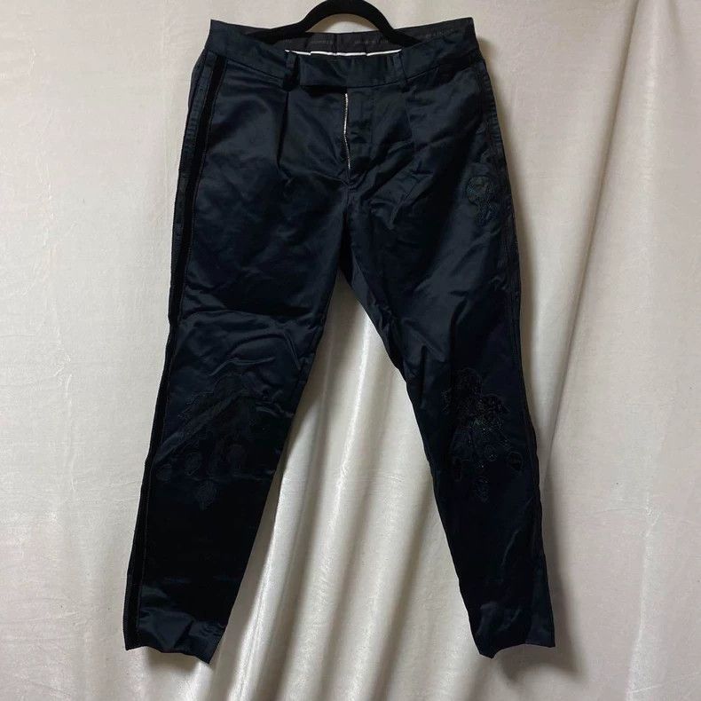 Number (N)ine Number (n)ine Satin Silk Casual Pants- dmc Size US 30 / EU 46 - 1 Thumbnail