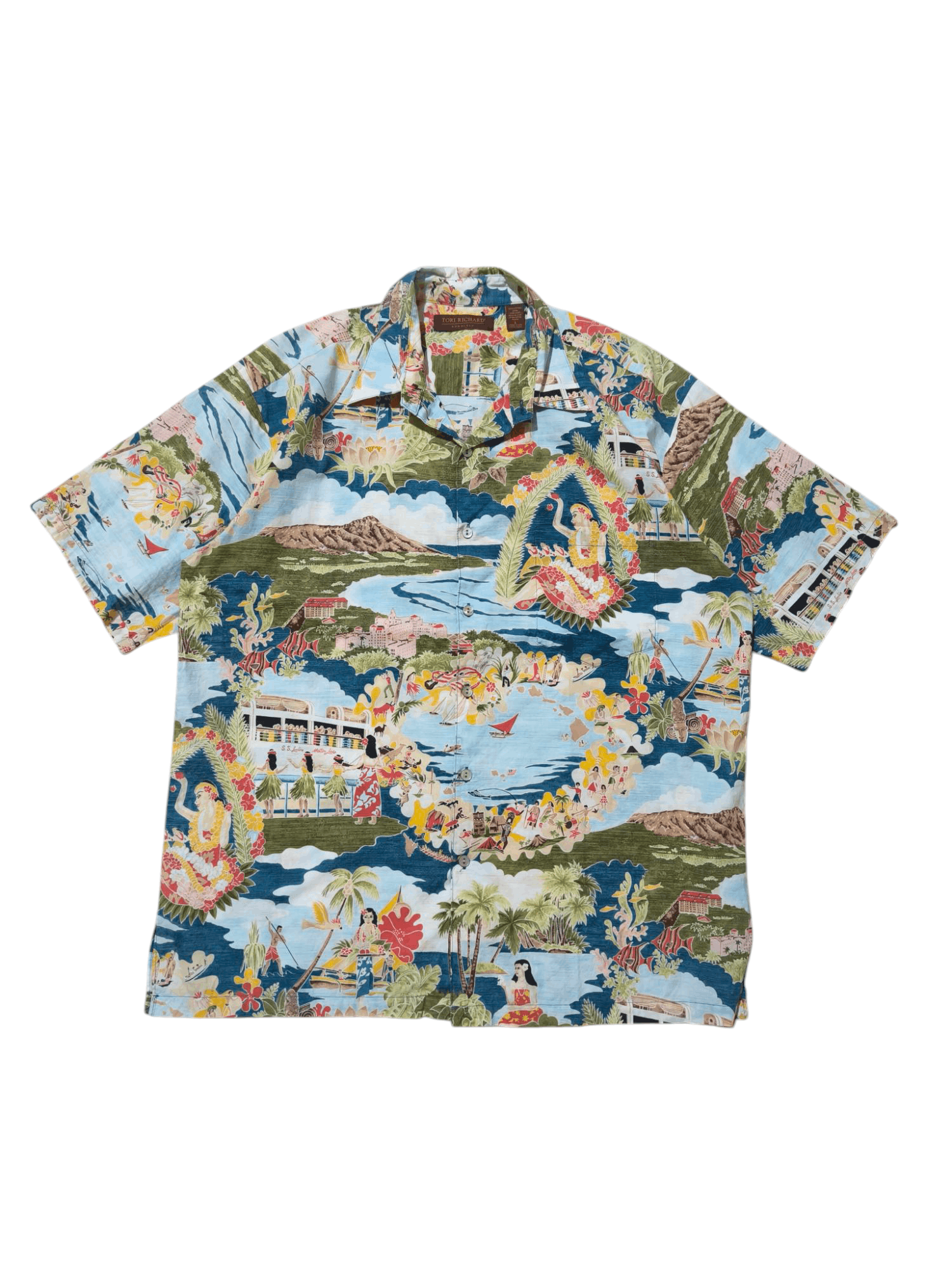 Tori Richard TORI RICHARD HAWAIIAN SHIRT Size US M / EU 48-50 / 2 - 1 Thumbnail