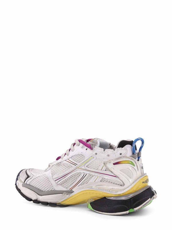 Balenciaga o1s1wg110426 Runner Gradient Sneakers in Multicolor Size US 8 / EU 41 - 2 Thumbnail