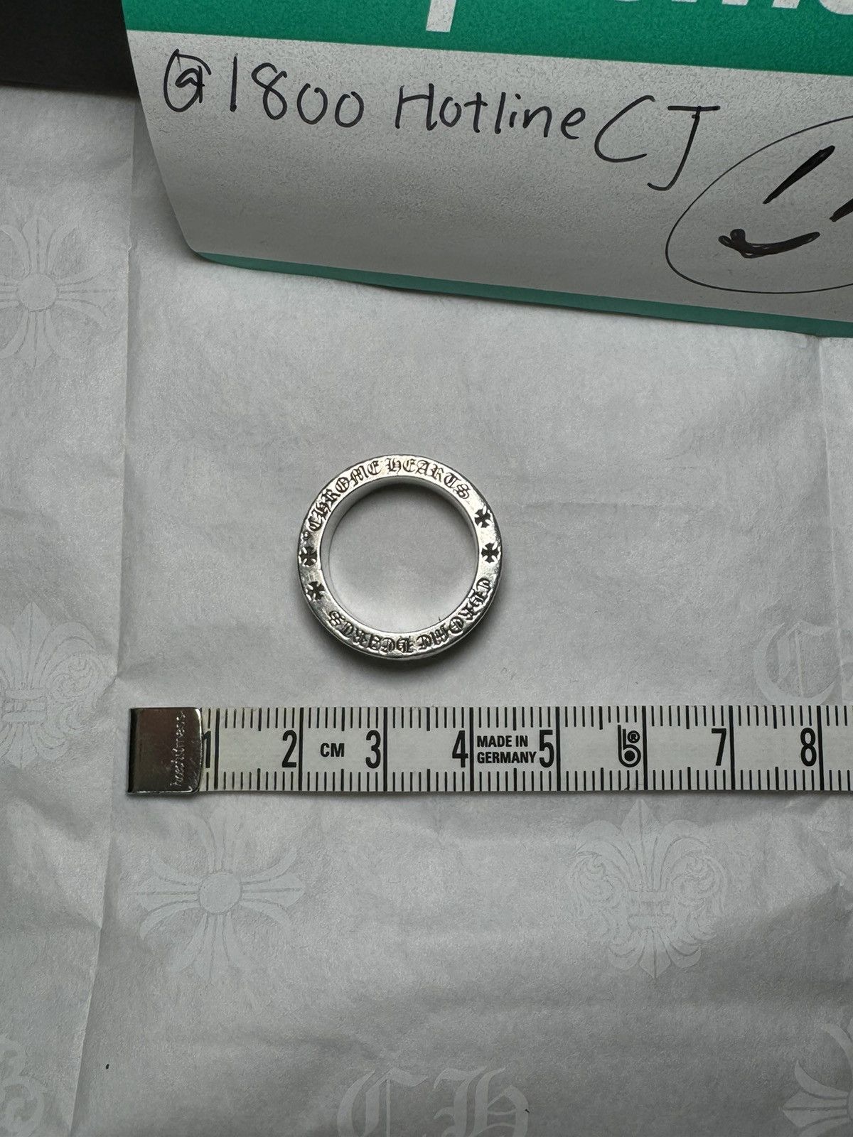 Chrome Hearts Chrome hearts CH mini ring Size ONE SIZE - 12 Thumbnail