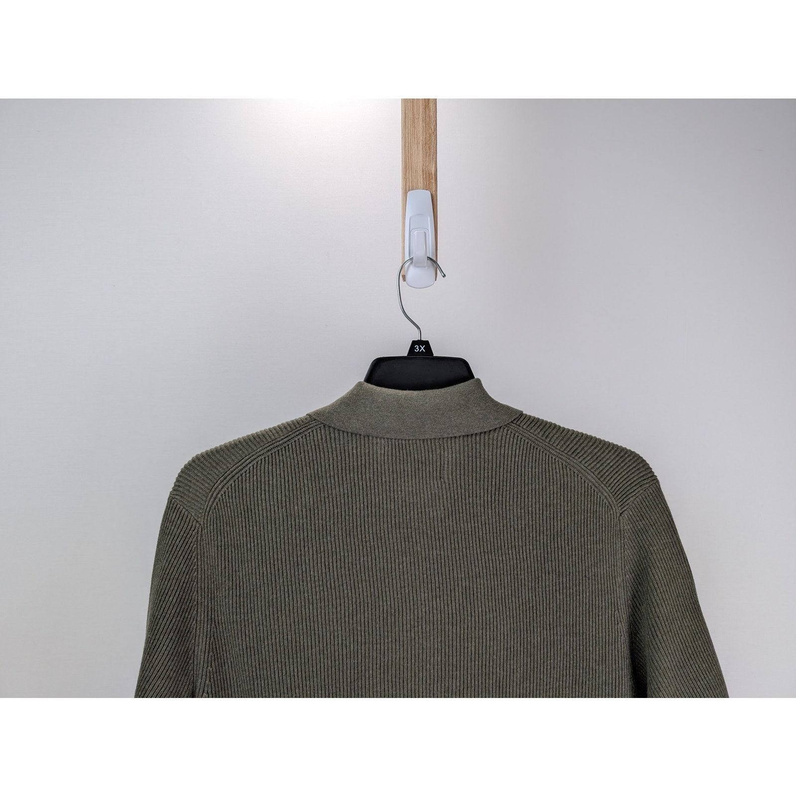 NN07 o1rshd1 CC20 Zipper Polo Shirt in Green Size US M / EU 48-50 / 2 - 8 Thumbnail