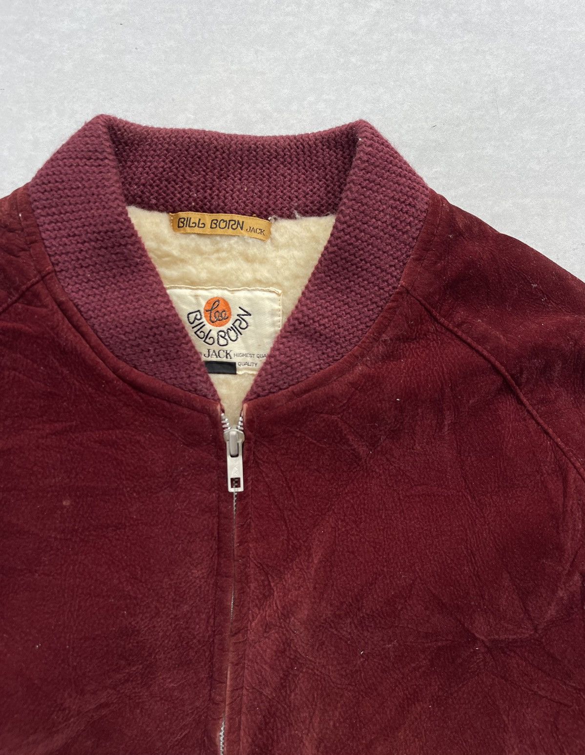 Lee 🔥Vintage 90s Lee Bill Born Velvet Bomber Jacket Size US M / EU 48-50 / 2 - 7 Thumbnail