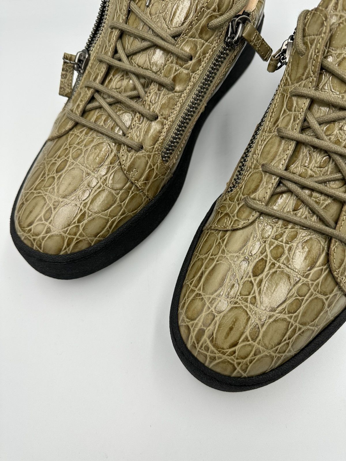 Giuseppe Zanotti Giuseppe Zanotti Animal Print Sneaker Size US 13 / EU 46 - 3 Thumbnail
