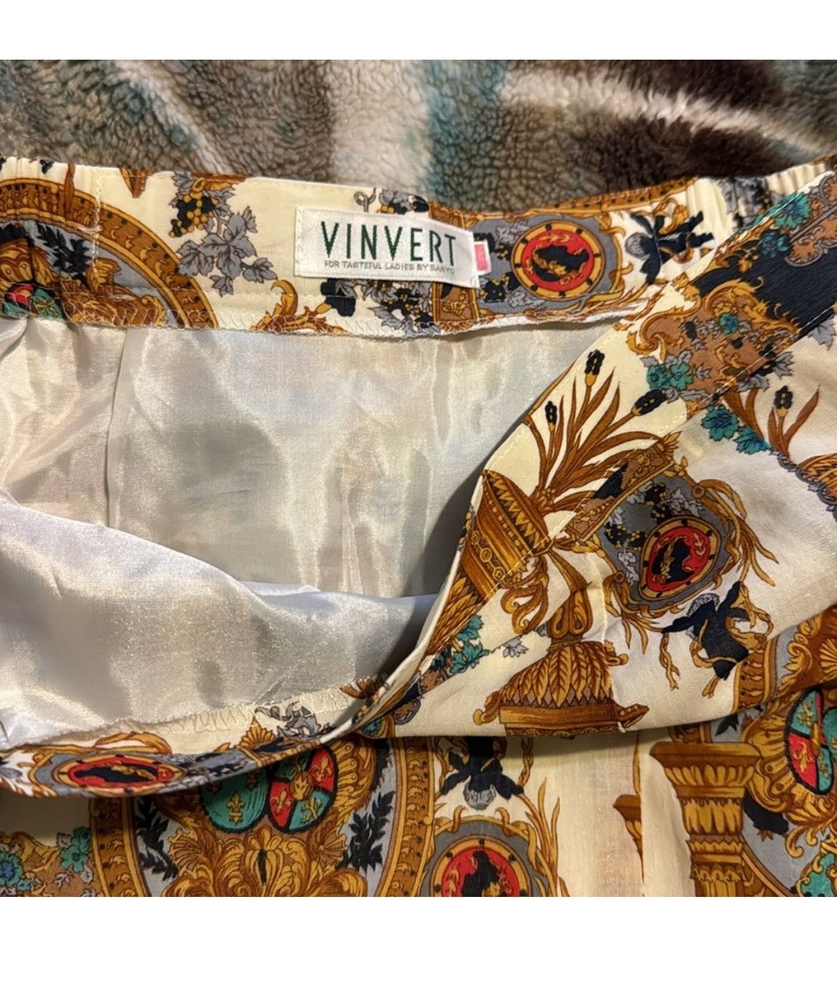 Sanyo Vintage Japanese skirt Size 28" / US 6 / IT 42 - 4 Thumbnail