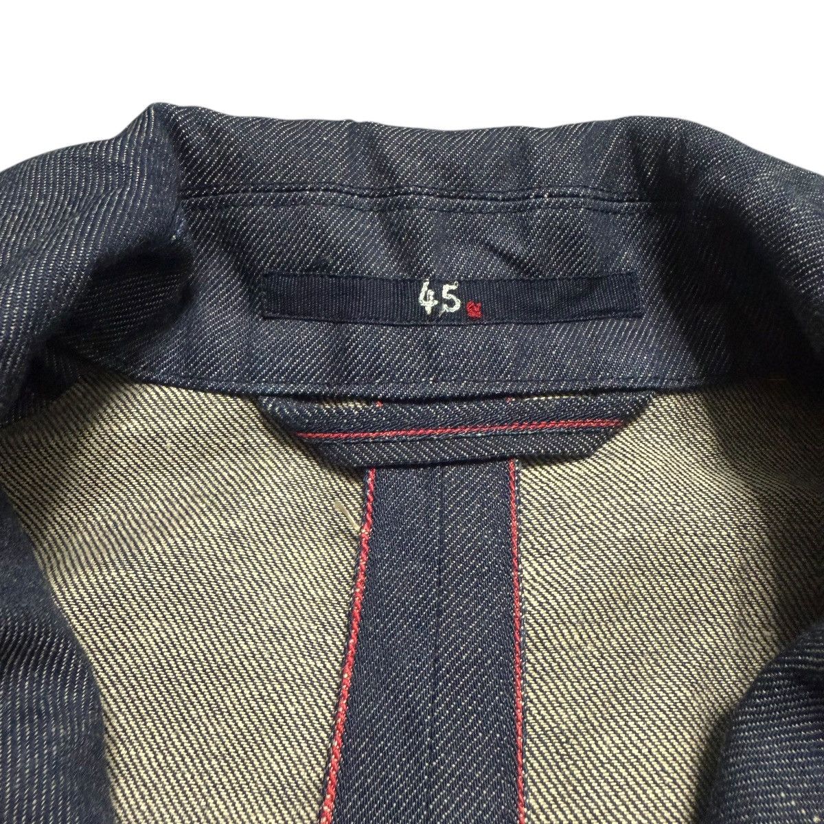 45rpm 45rpm Double Breasted Denim Jacket Size US S / EU 44-46 / 1 - 5 Thumbnail