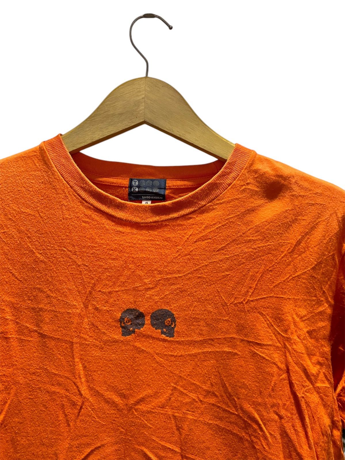 Takeo Kikuchi × Vintage Japanese takeo kikuchi skull center logo tee Size US M / EU 48-50 / 2 - 2 Thumbnail