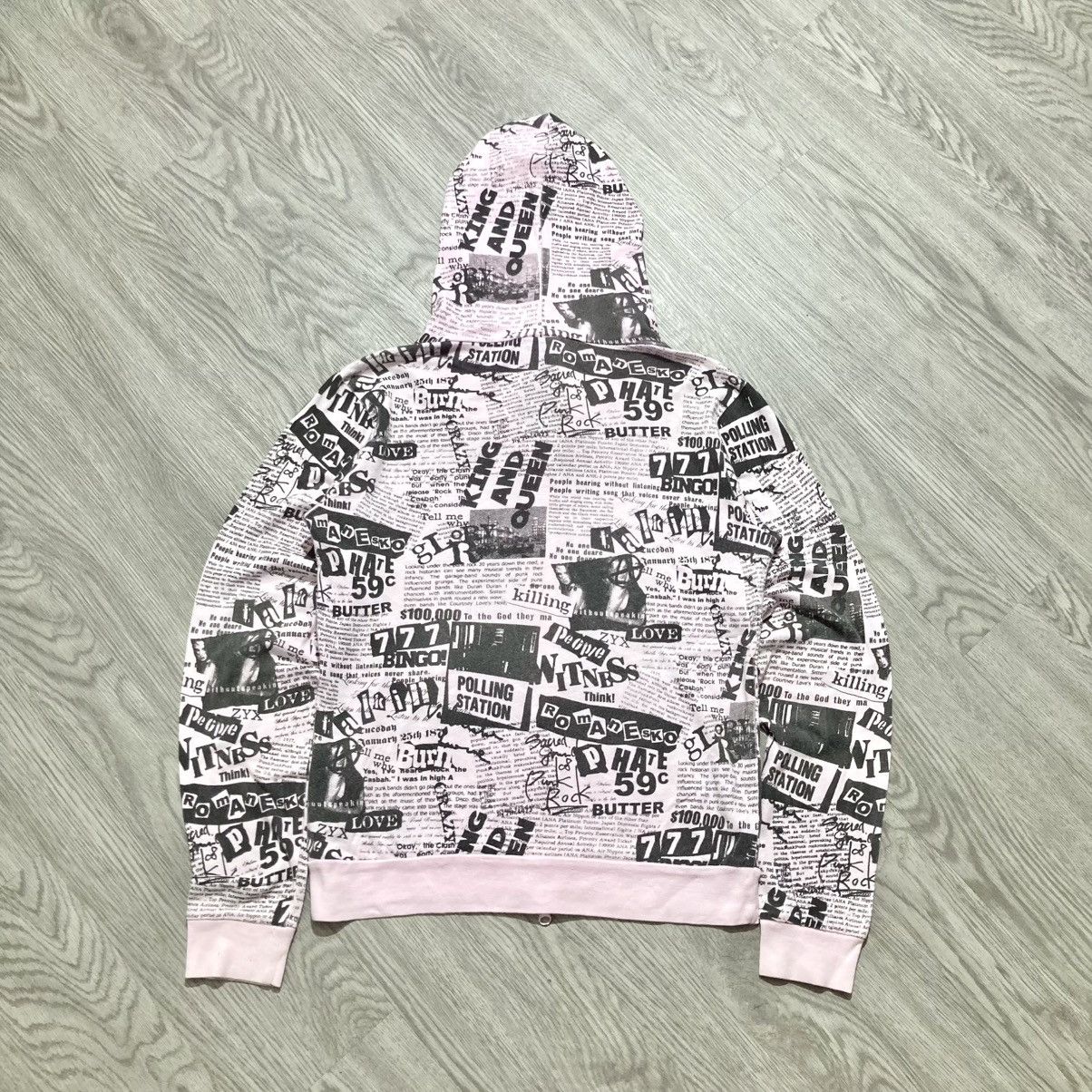 Hysteric Glamour 2000s Atemis Spirit Newpaper Girls Ziphoodie Lgb Style Size US S / EU 44-46 / 1 - 11 Thumbnail
