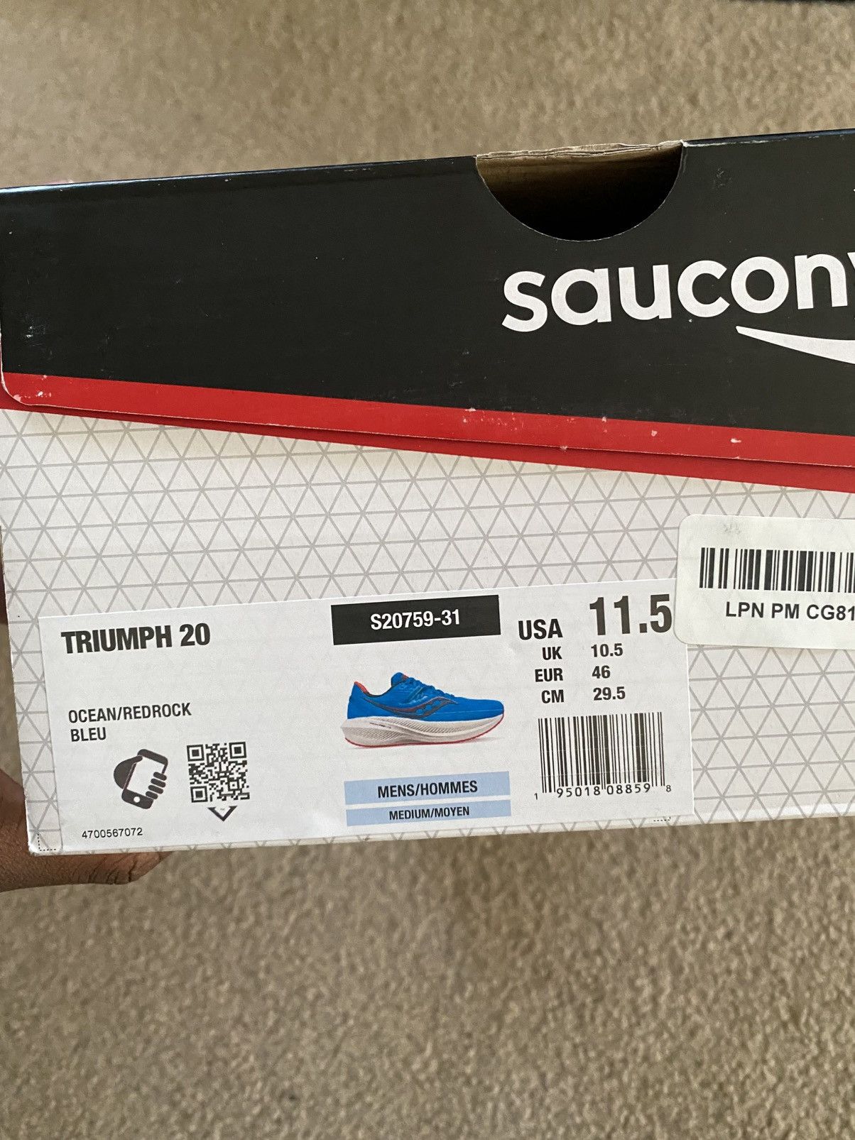 Saucony Saucony running shoes Size US 11.5 / EU 44-45 - 5 Thumbnail