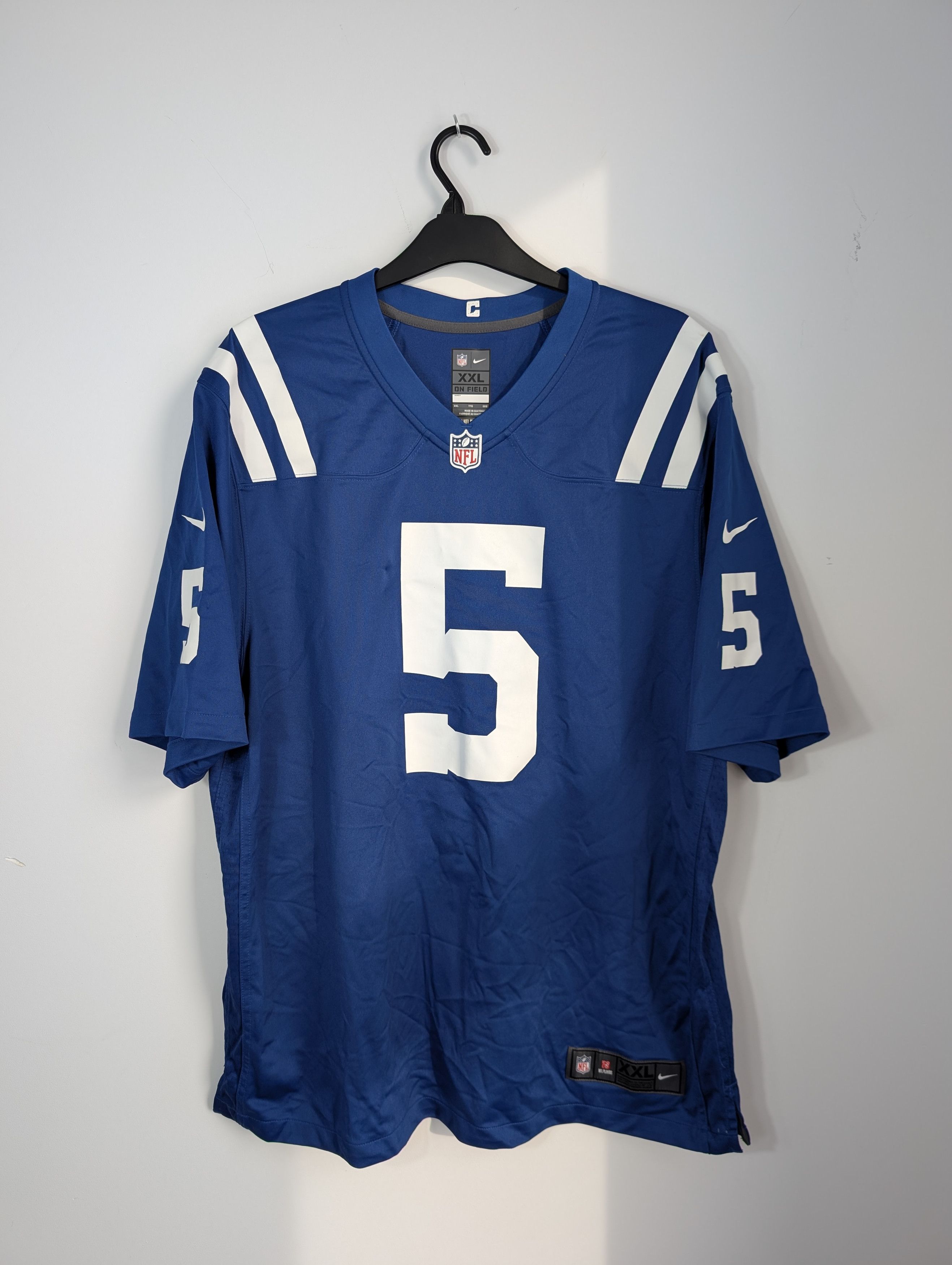 Nike Nike NFL Indianapolis Colts Richardson 5 Jersey XXL Baggy Size US XXL / EU 58 / 5 - 1 Thumbnail